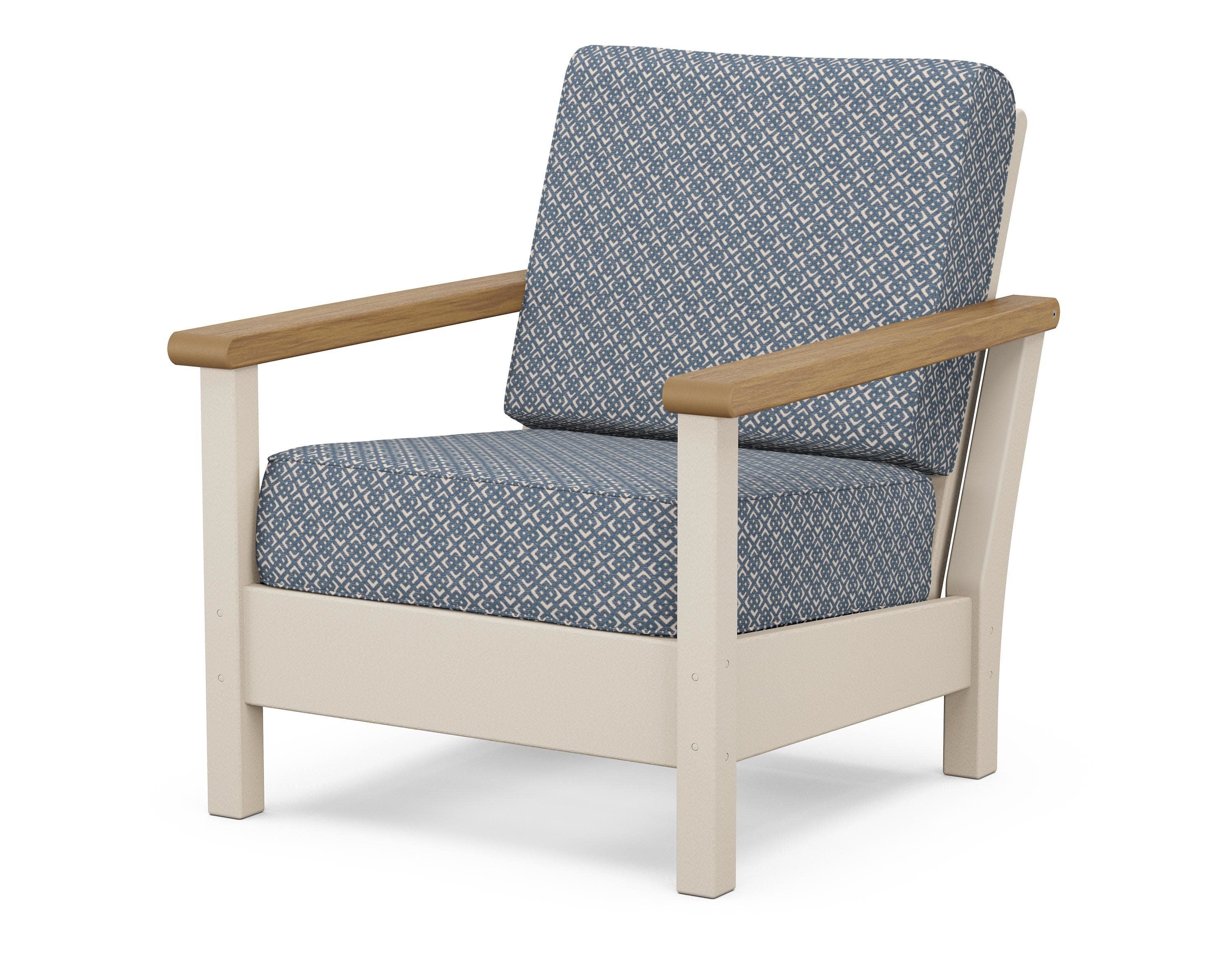 Harbour Deep Seating Chair in Sand / Natural / Hopscotch