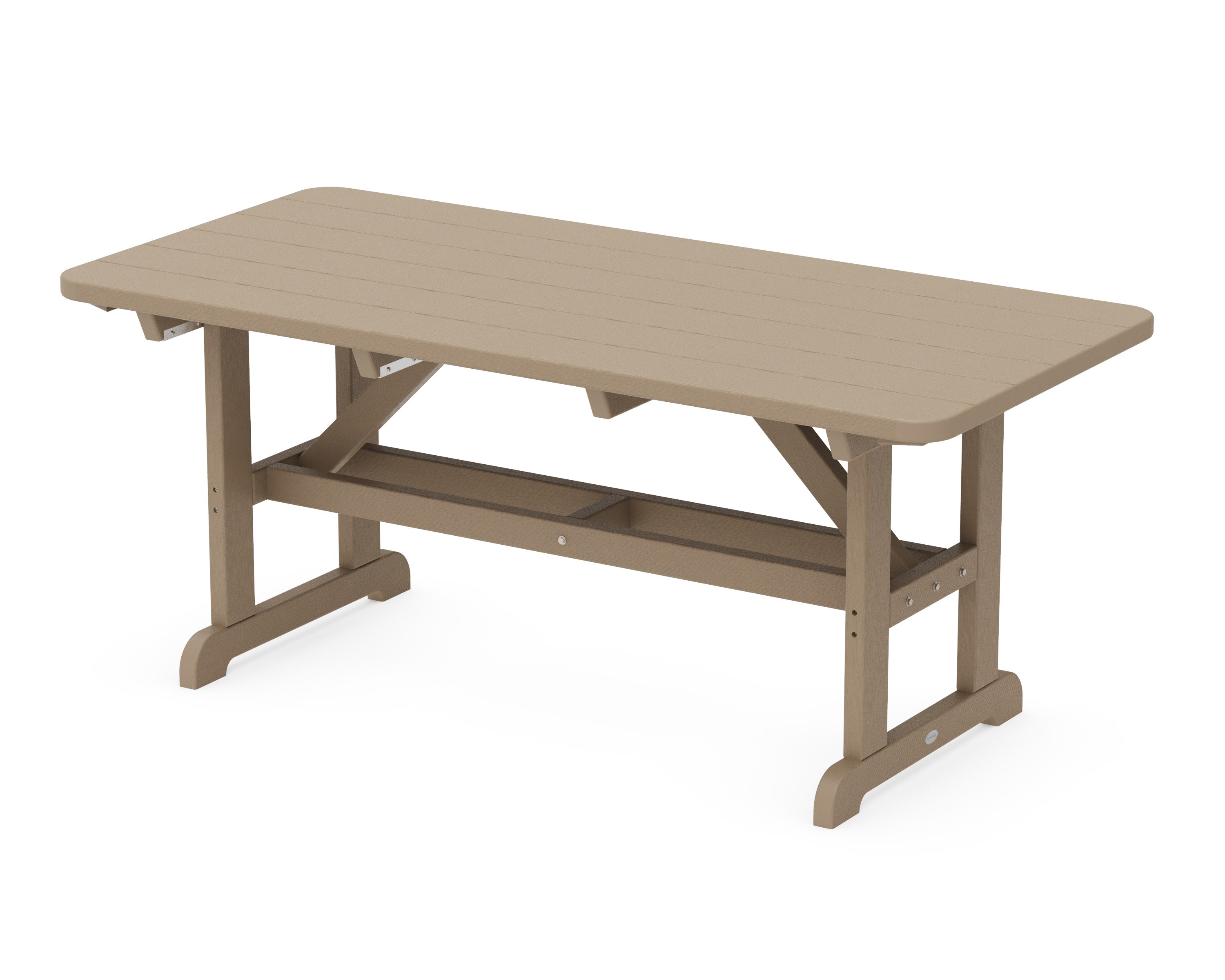 Park 33" x 70" Harvester Picnic Table in Vintage Sahara