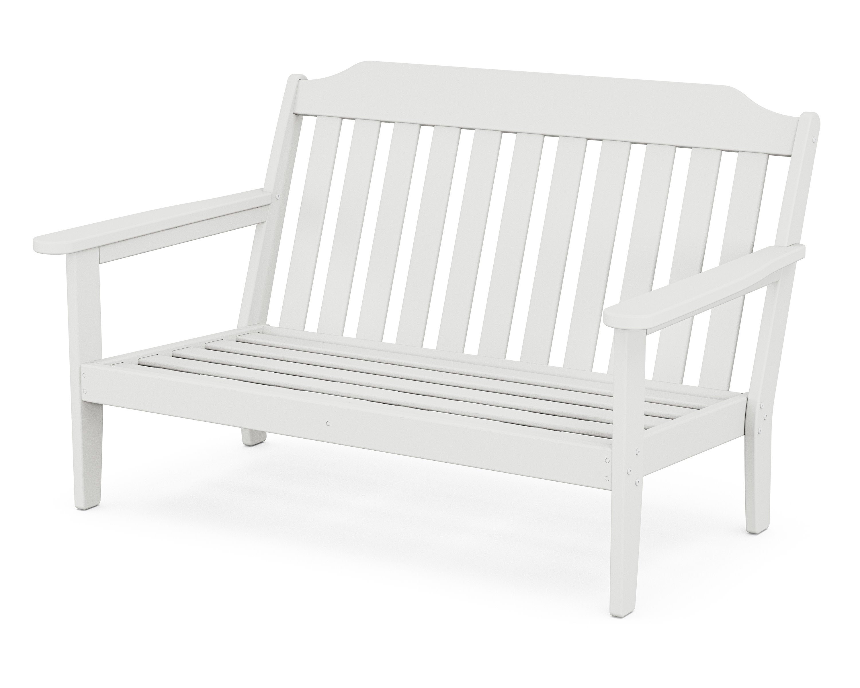 Cottage Deep Seating Loveseat Frame in White