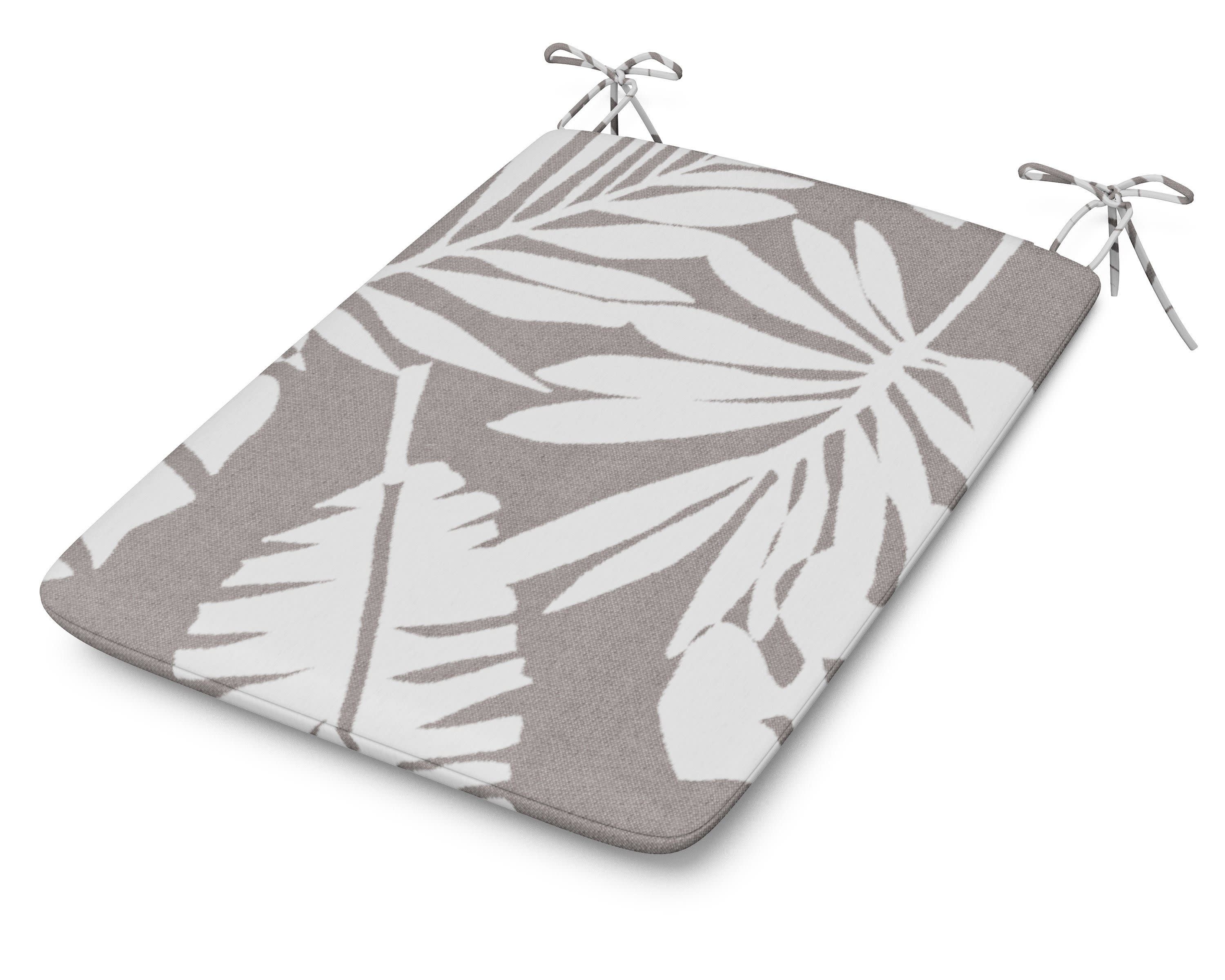 1100 Plaza Seat Pad in Leaf Grey Mist