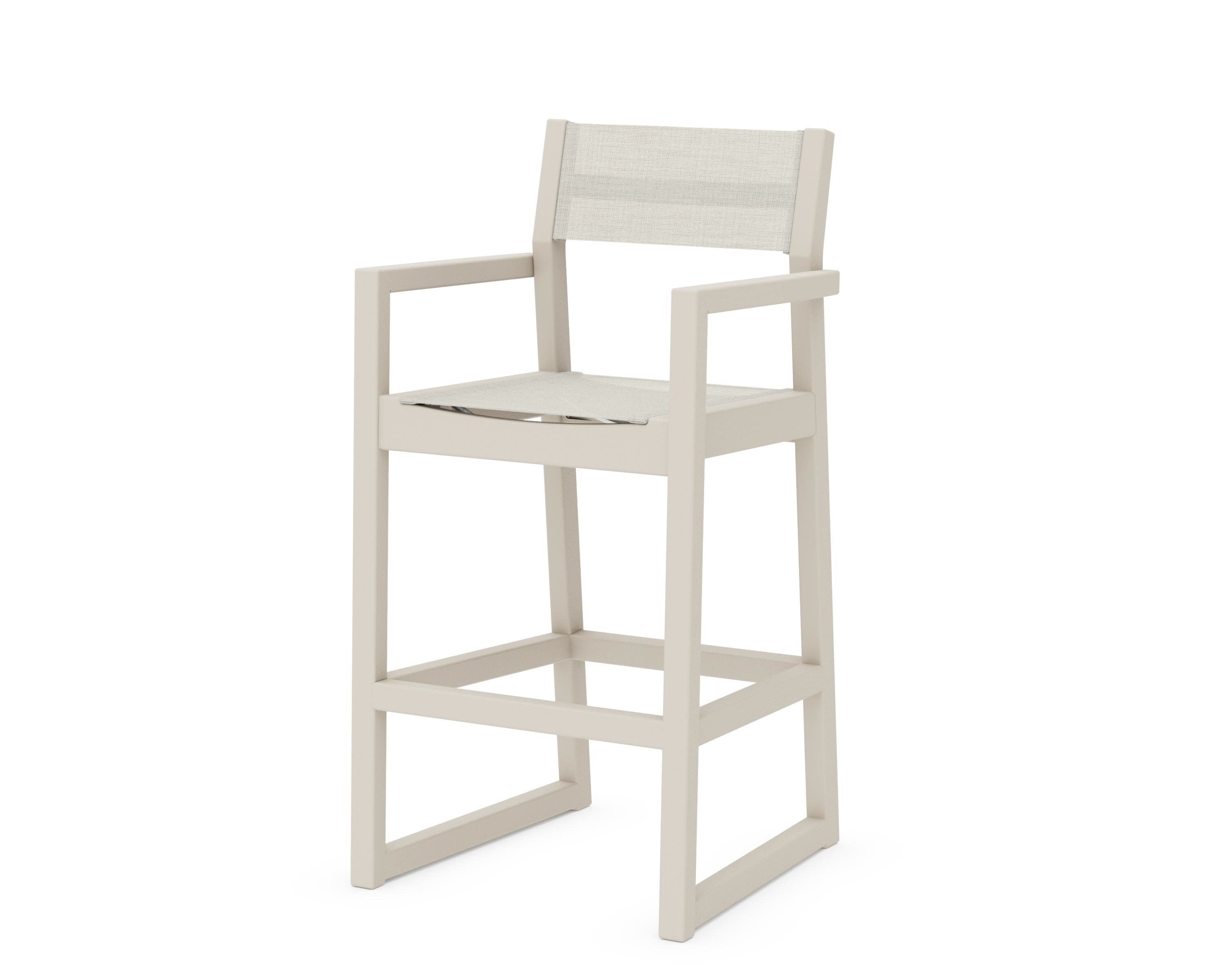 EDGE Sling Bar Arm Chair in Sand / Parchment Sling