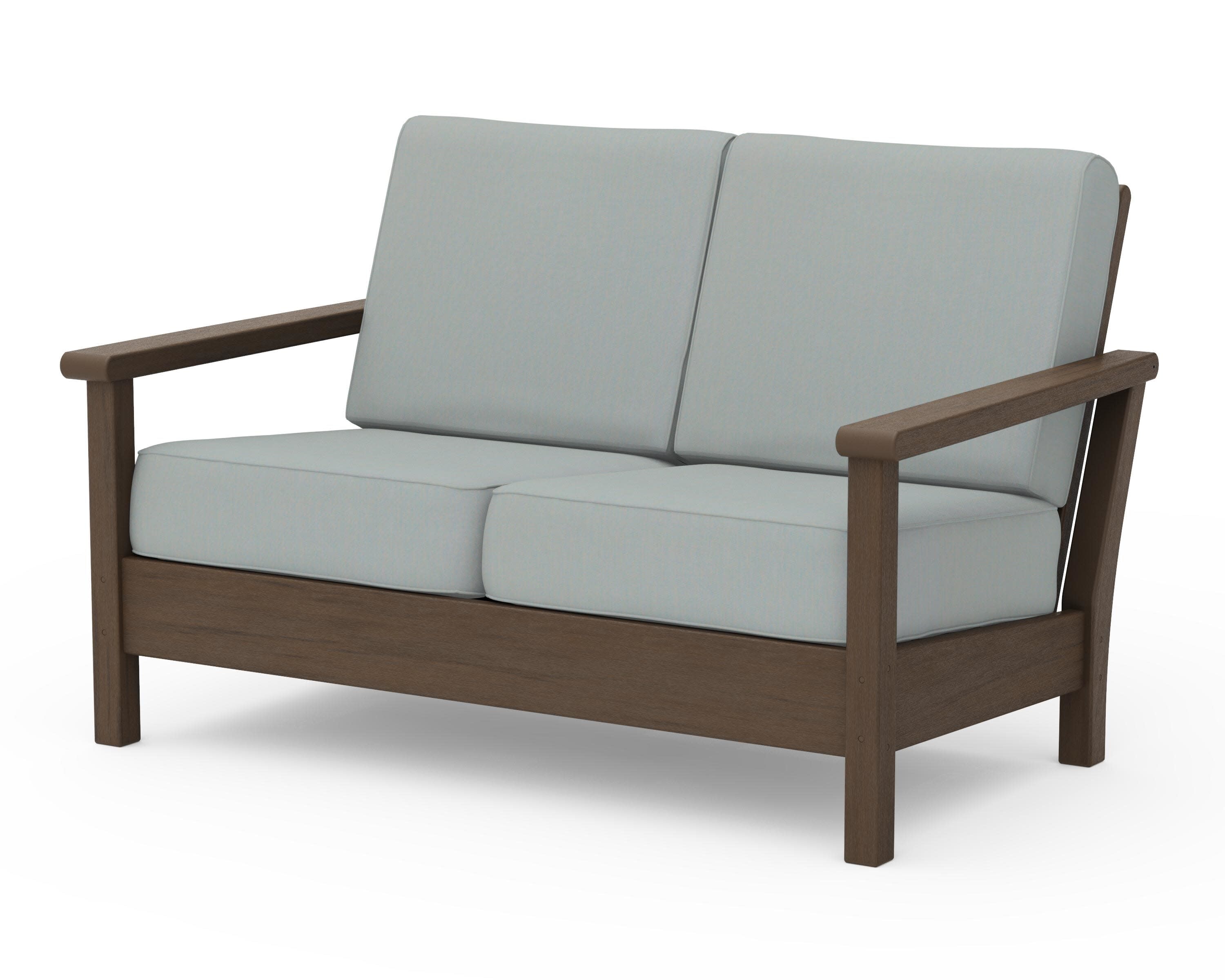 Harbour Deep Seating Loveseat in Kona / Spa