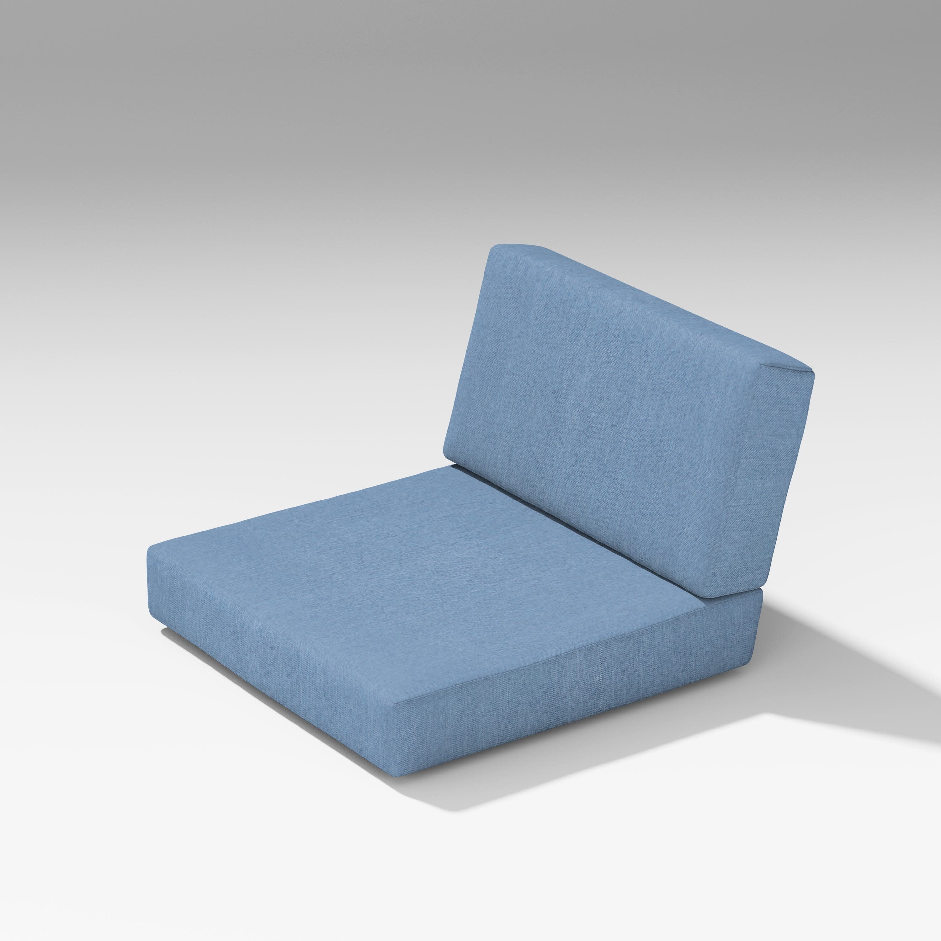 Latitude Modular Seat/Back Cushions in Sky Blue