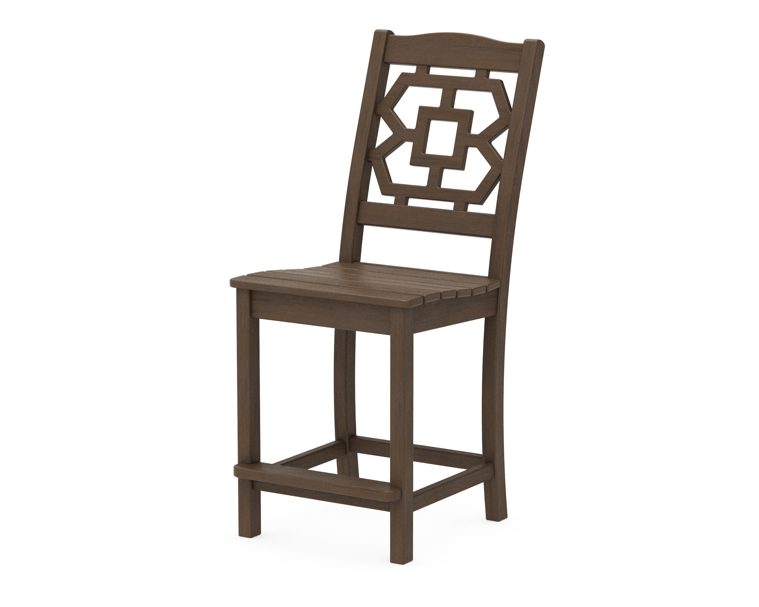 Chinoiserie Counter Side Chair in Kona