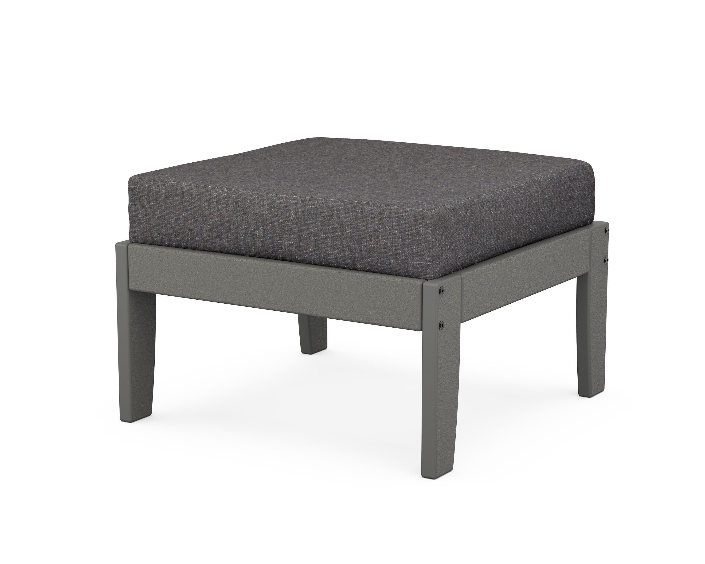 Modular Ottoman - Classic in Slate Grey / Ash Charcoal