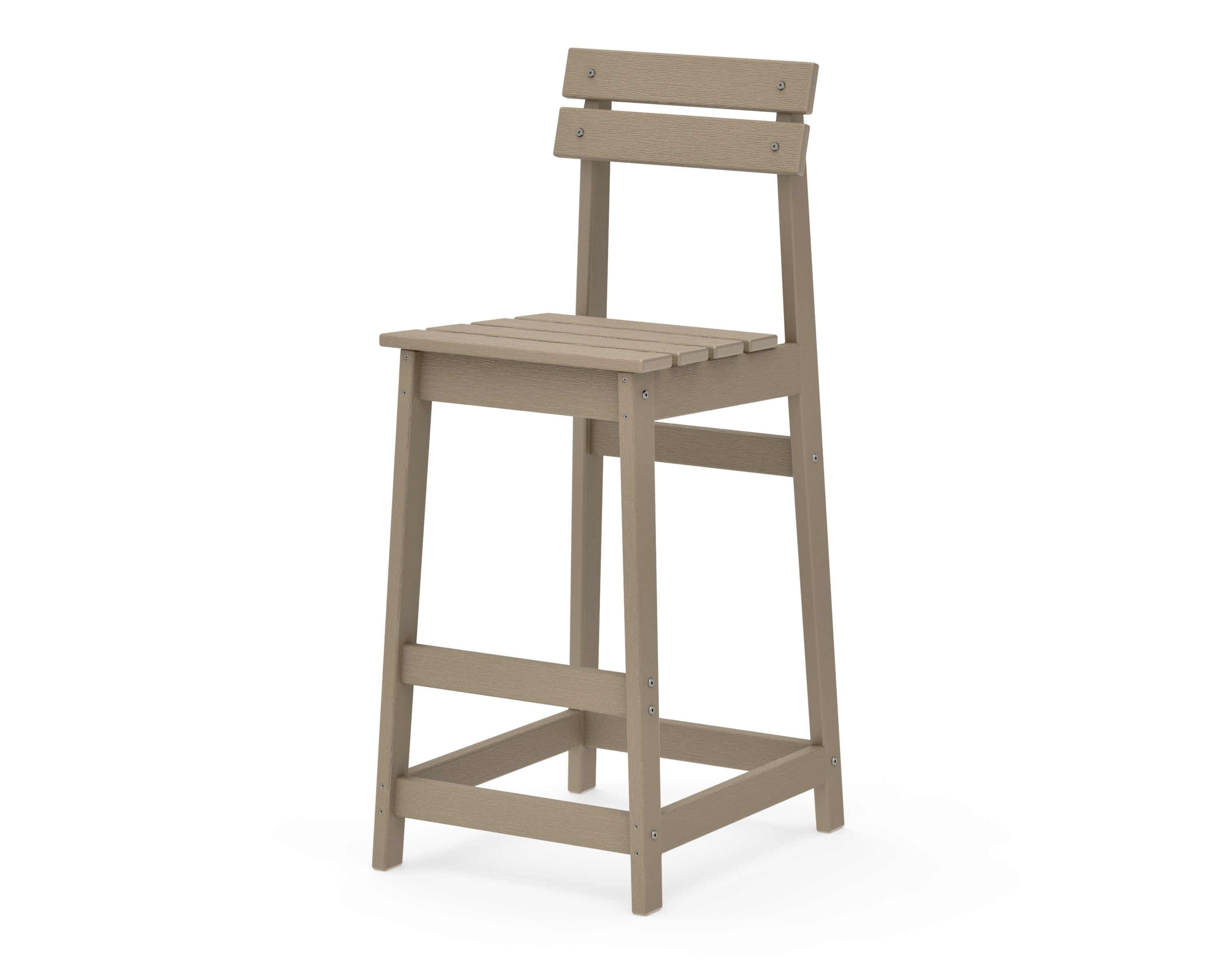 Modern Studio Plaza Bar Chair in Vintage Sahara