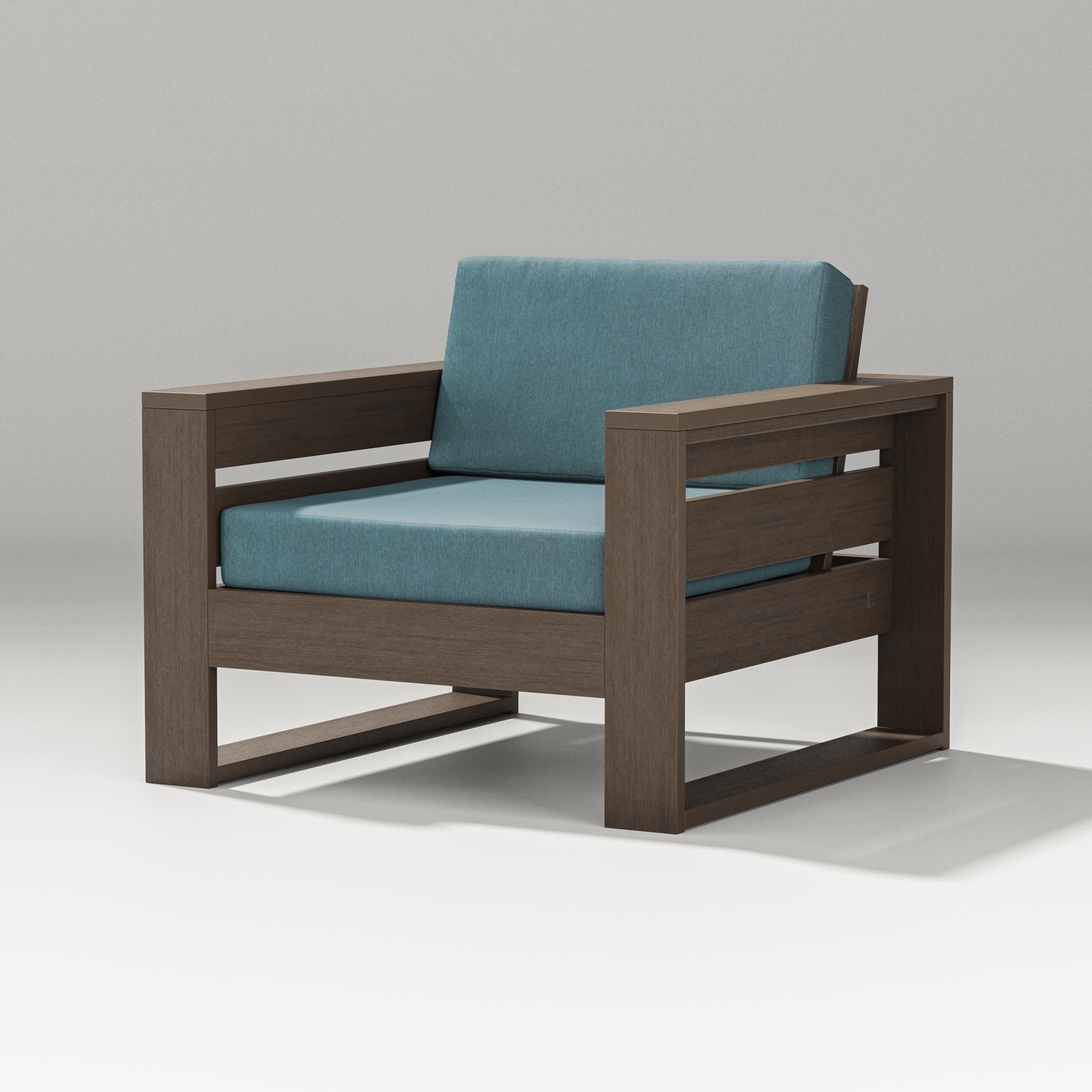 Latitude Lounge Chair in Kona / Ocean Teal