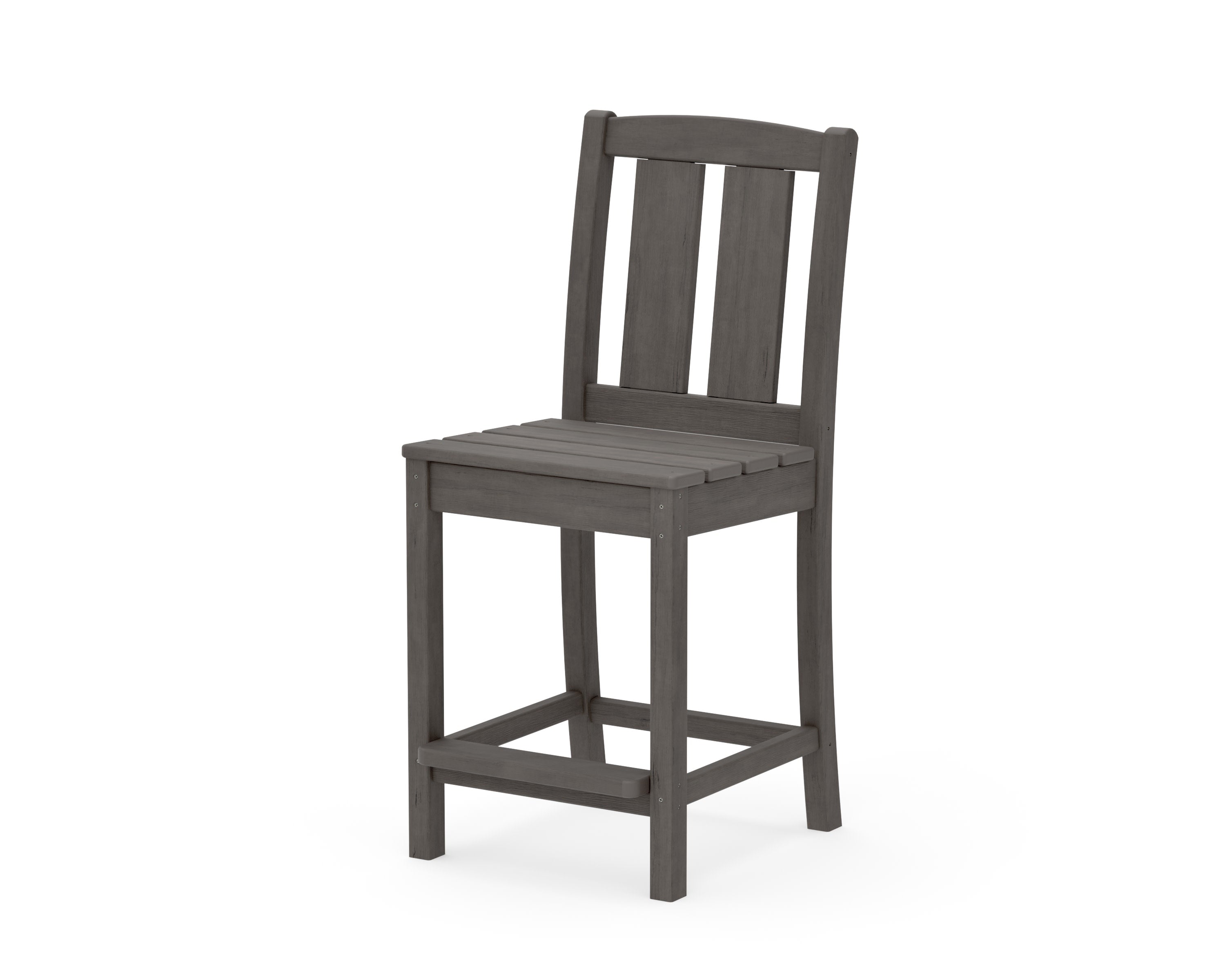 Mission Counter Side Chair in Driftwood