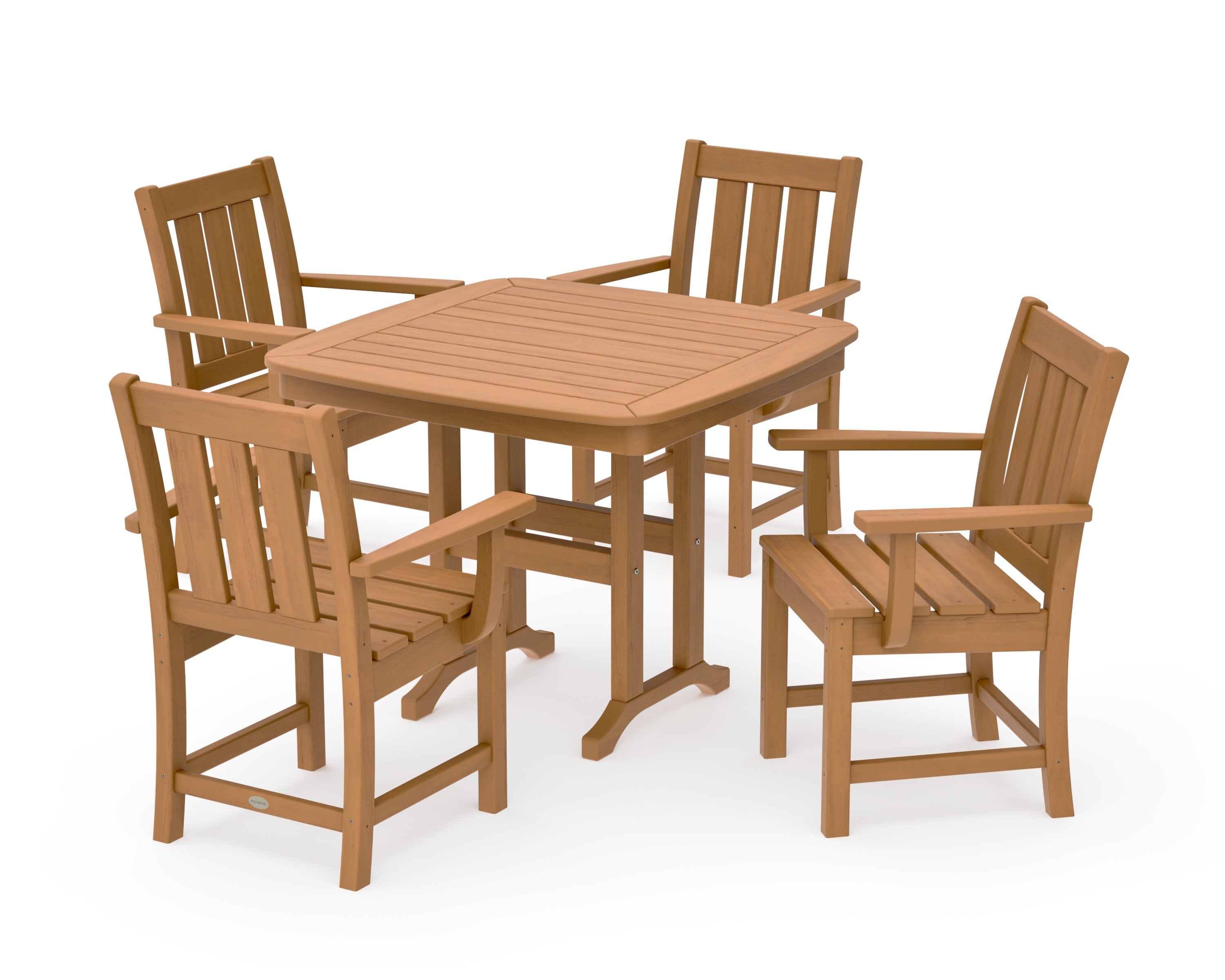 Oxford 5-Piece Dining Set in Natural