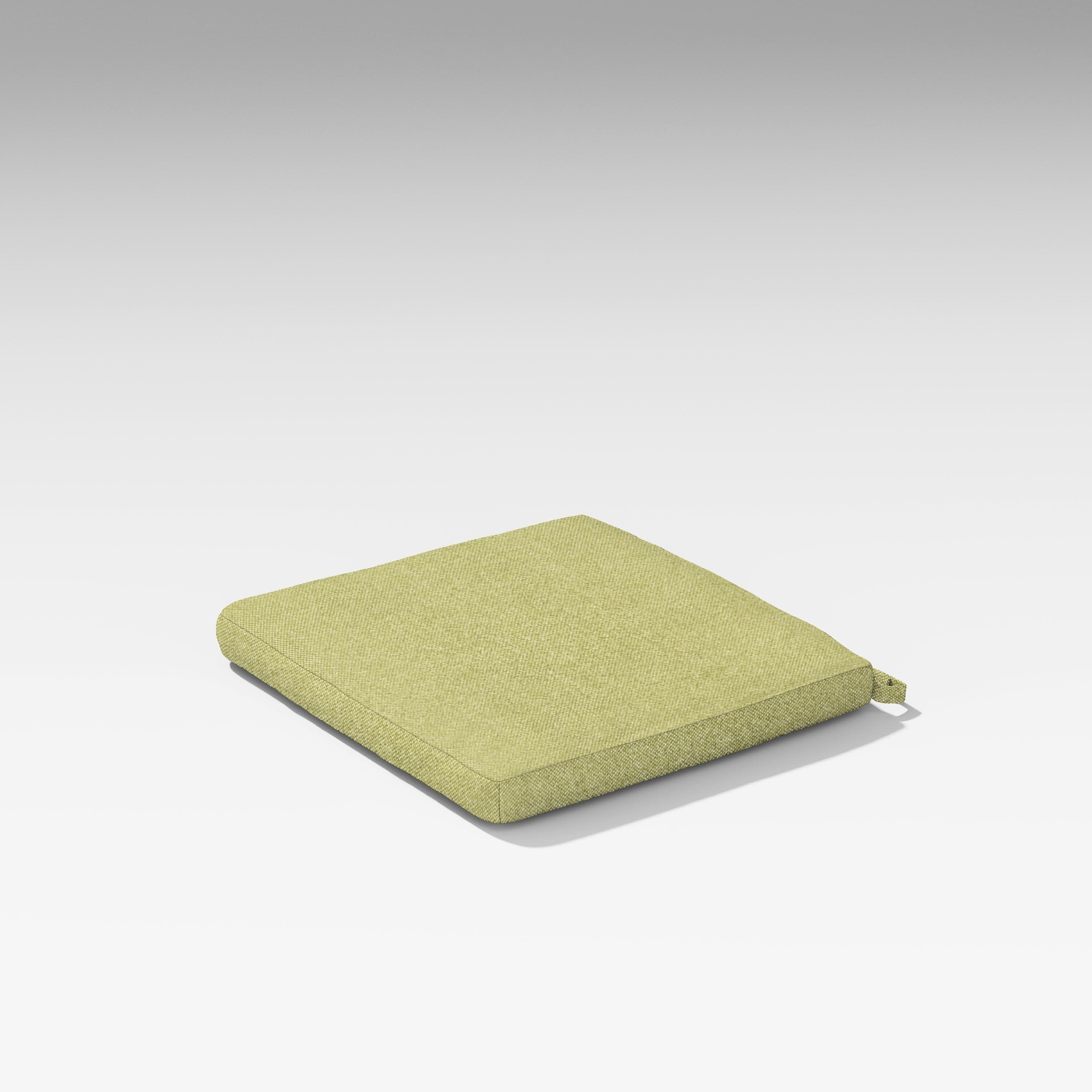 Elevate Dining Chair Quick-Dry Seat Pad in Chartreuse Boucle