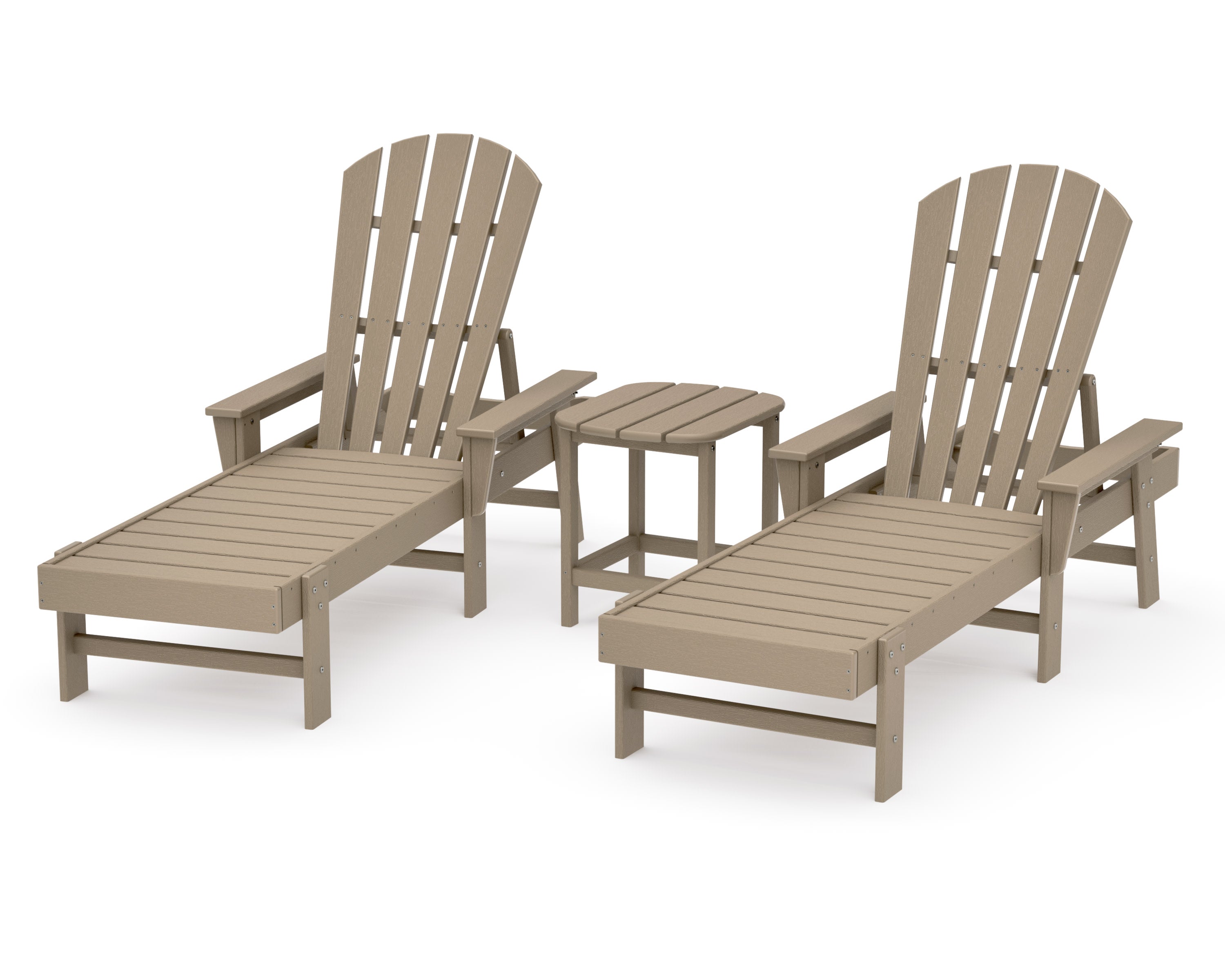 South Beach Chaise 3-Piece Set in Vintage Sahara