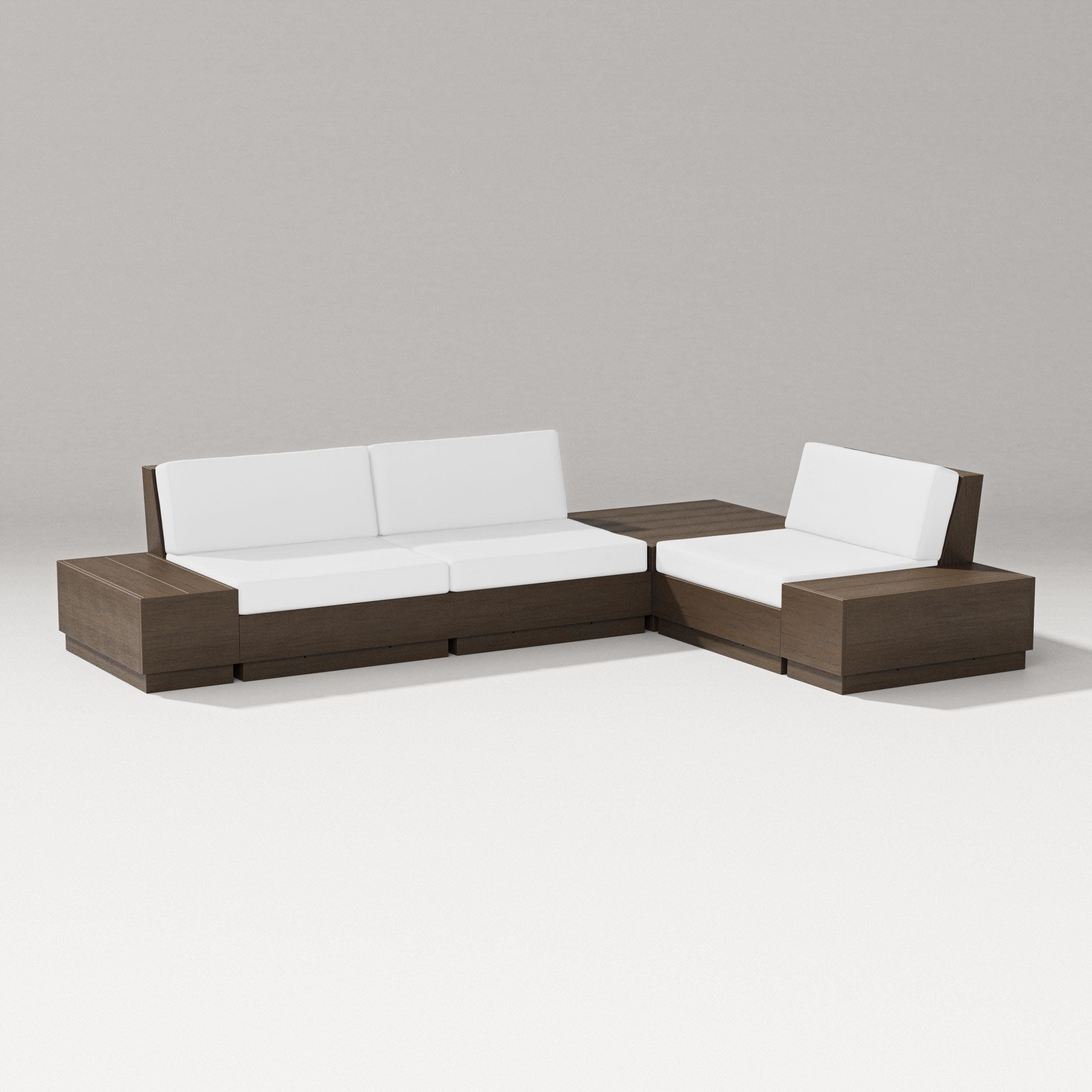 Elevate 6-Piece Corner Sectional in Kona / Natural