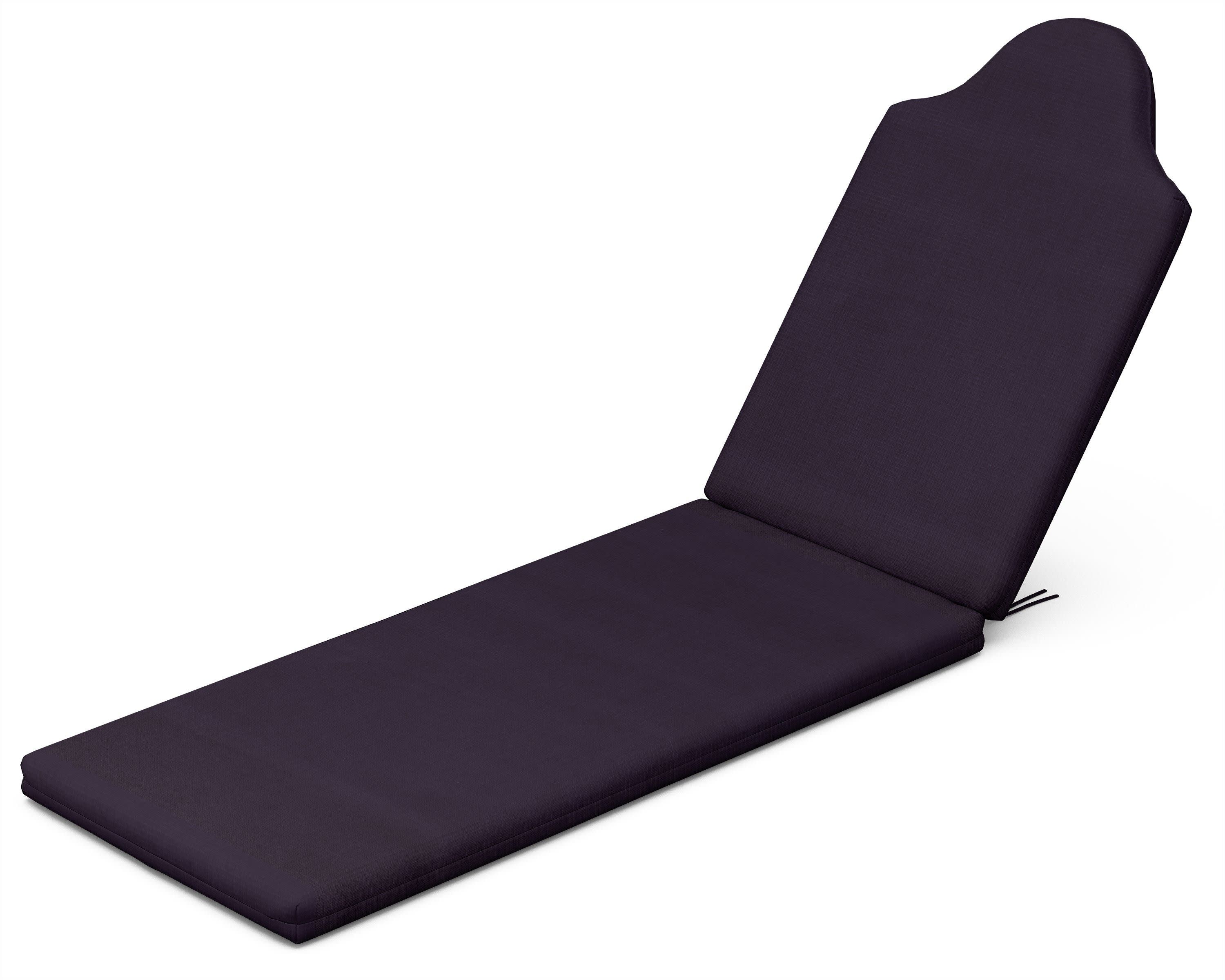 Chaise Cushion in Navy Linen