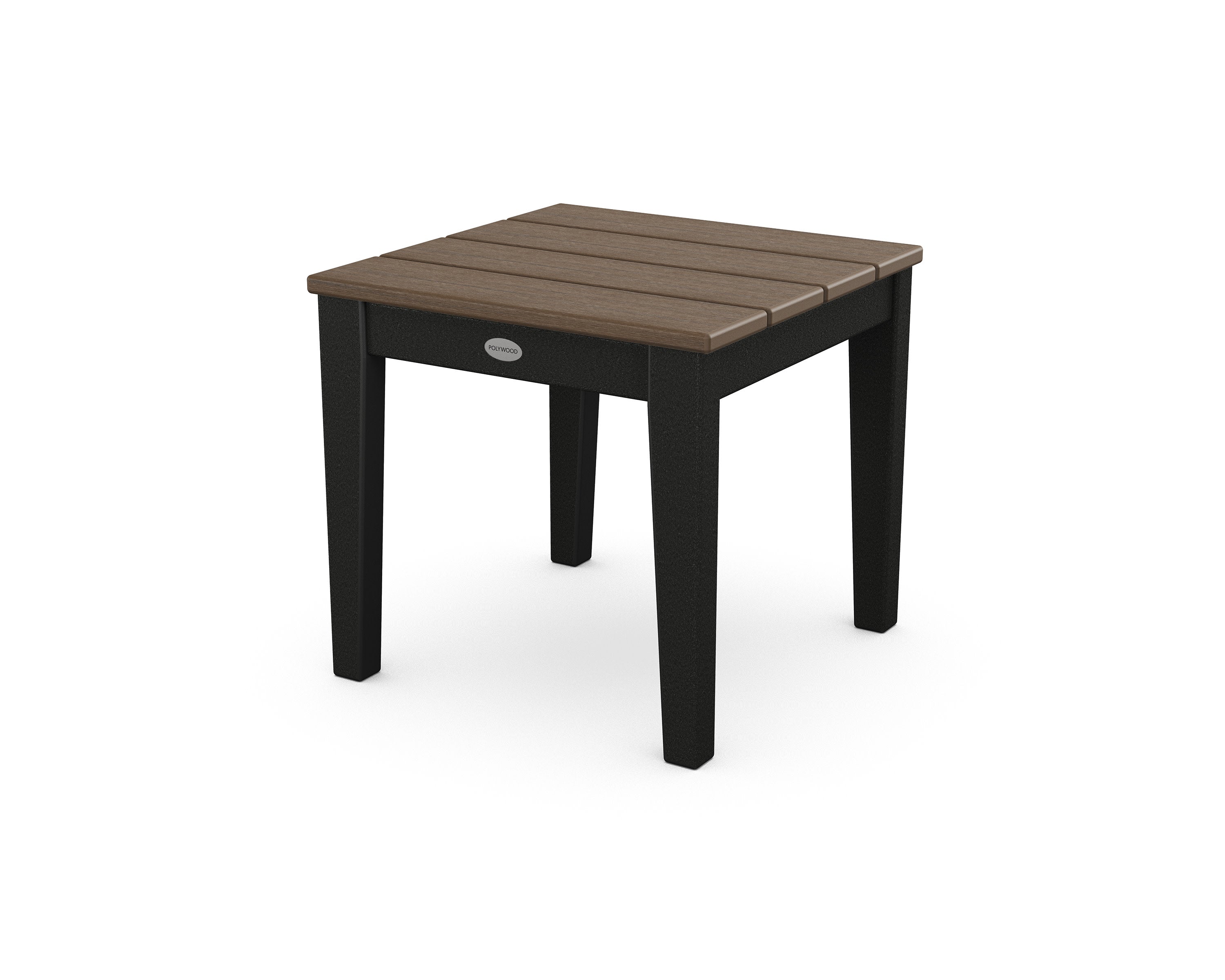 Newport 18" End Table in Black / Kona