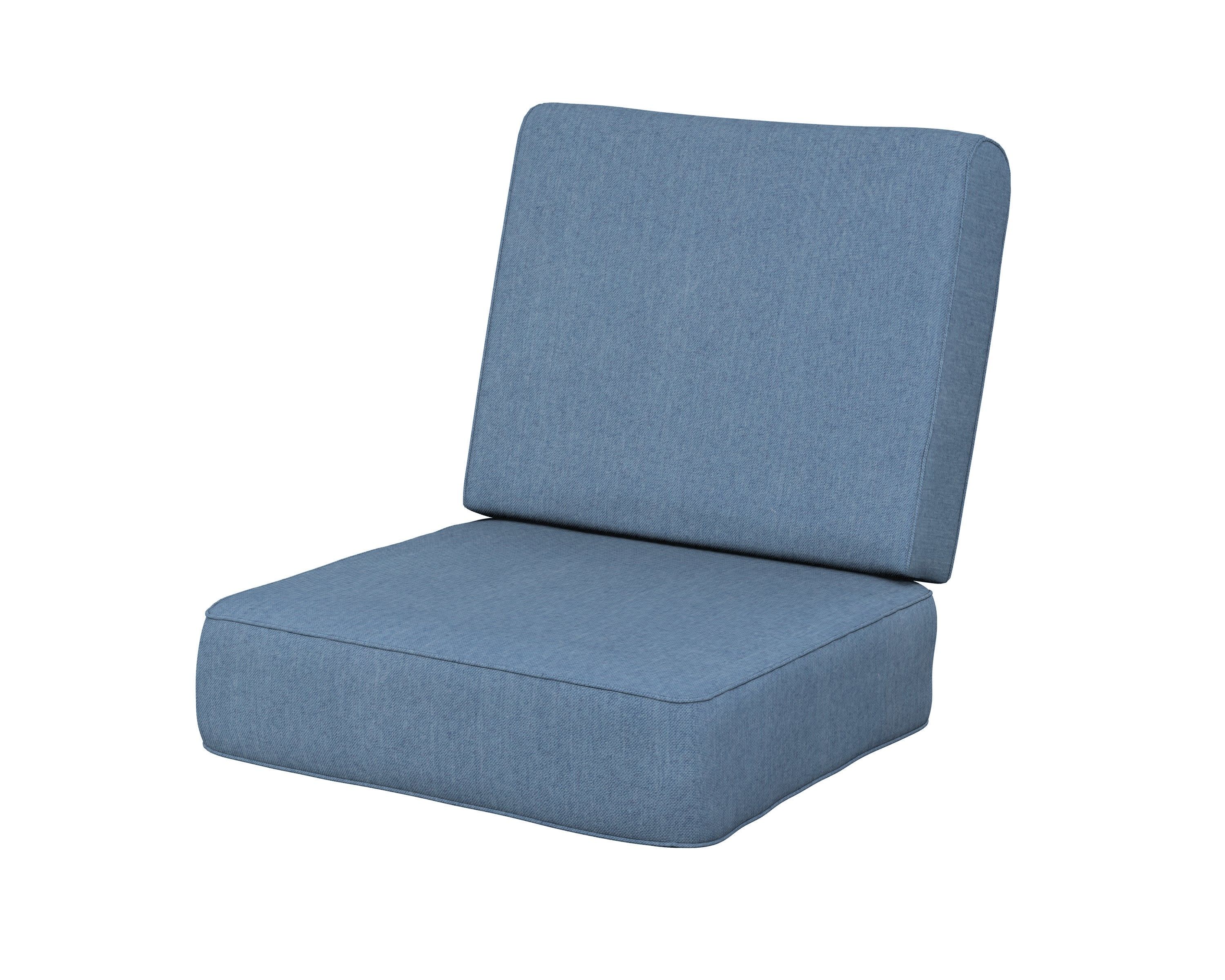 Ateeva Harbour Seat and Back Cushion in Sky Blue