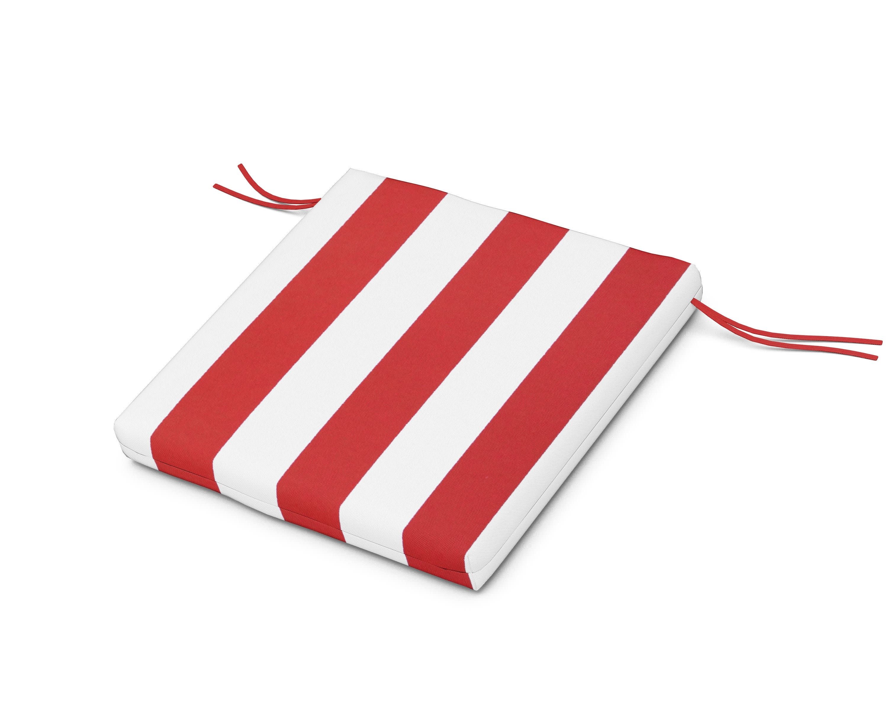 AL300 Seat Pad in Cabana Stripe Crimson