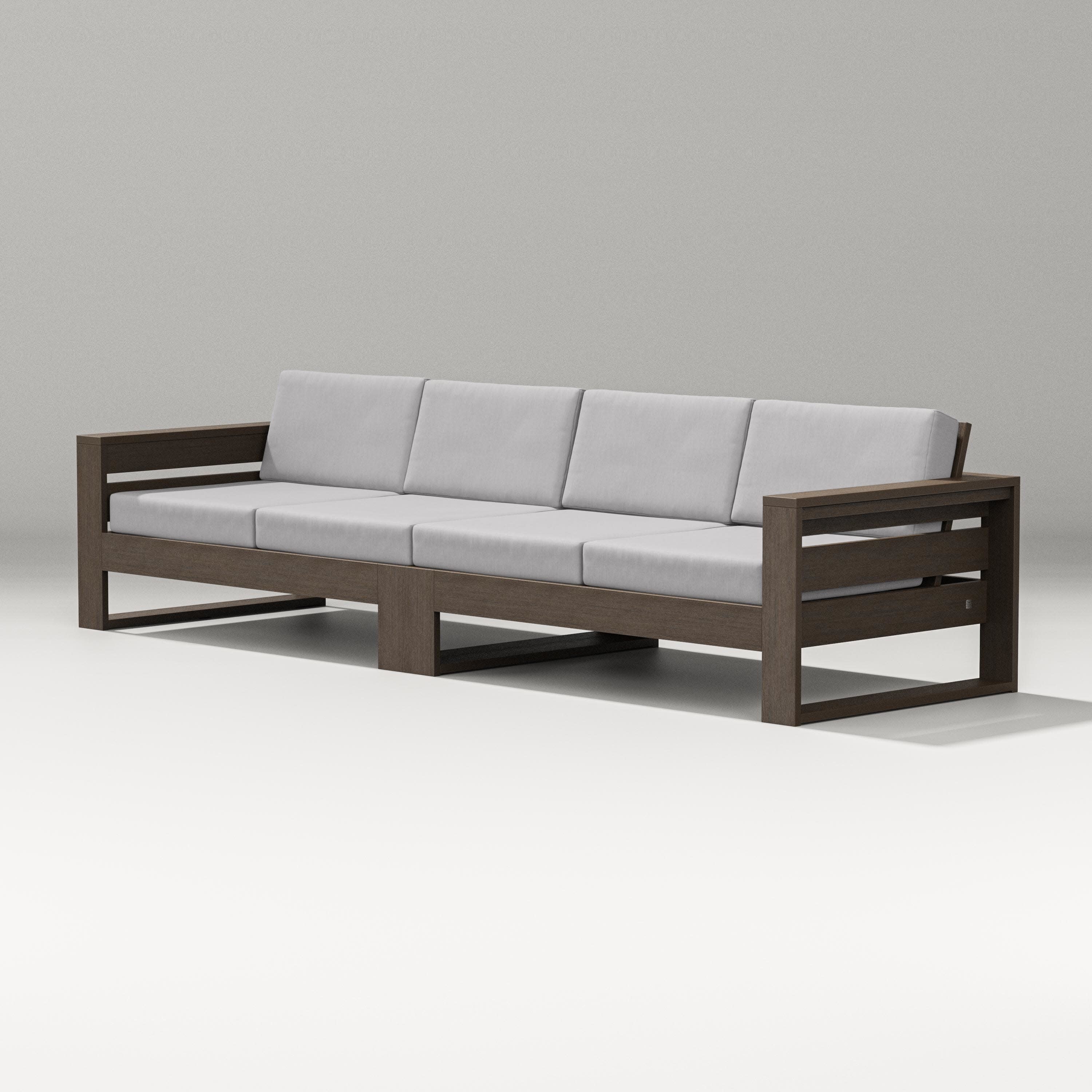 Latitude Straight Sectional in Kona / Granite