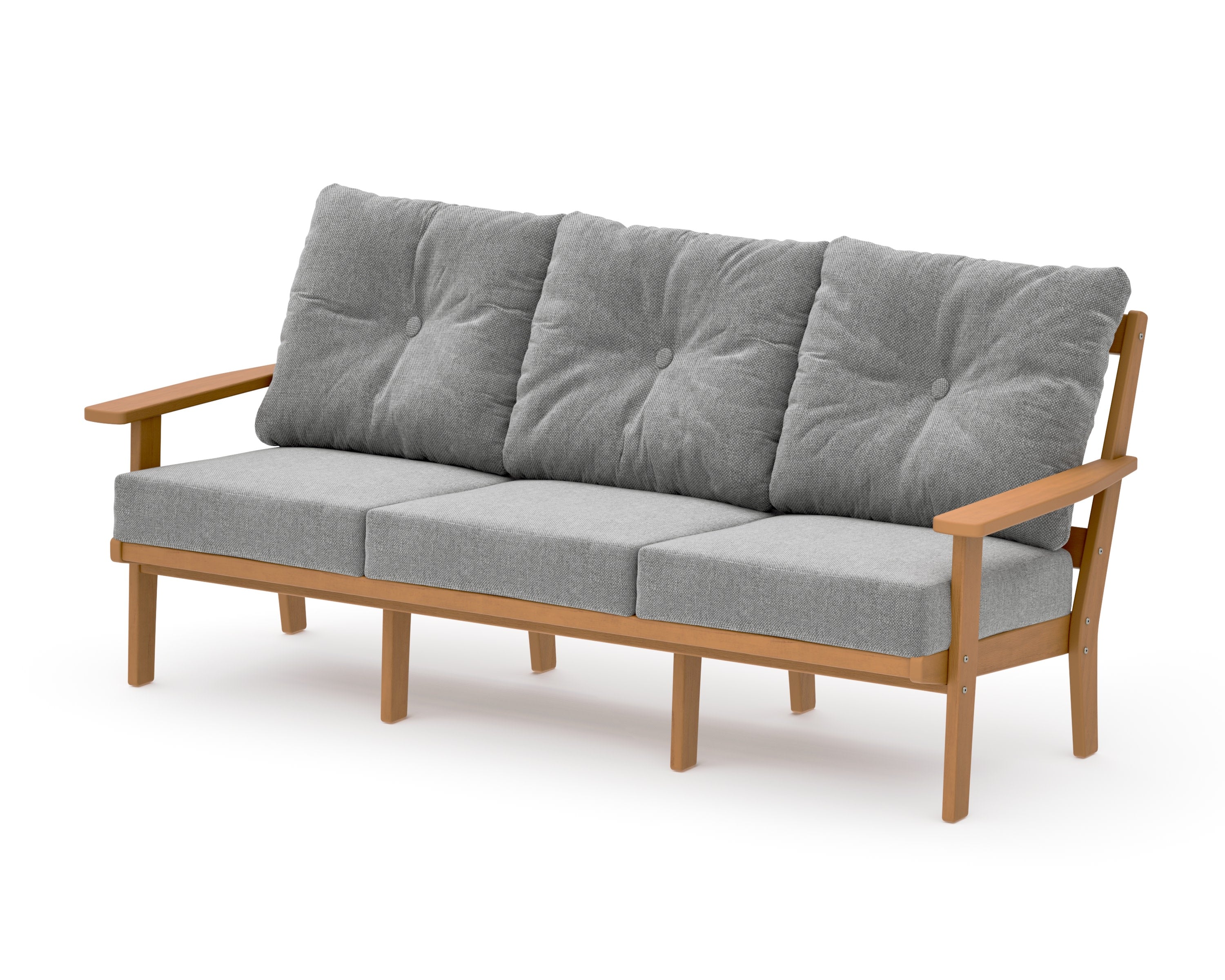 Oxford Deep Seating Sofa in Natural / Grey Mist