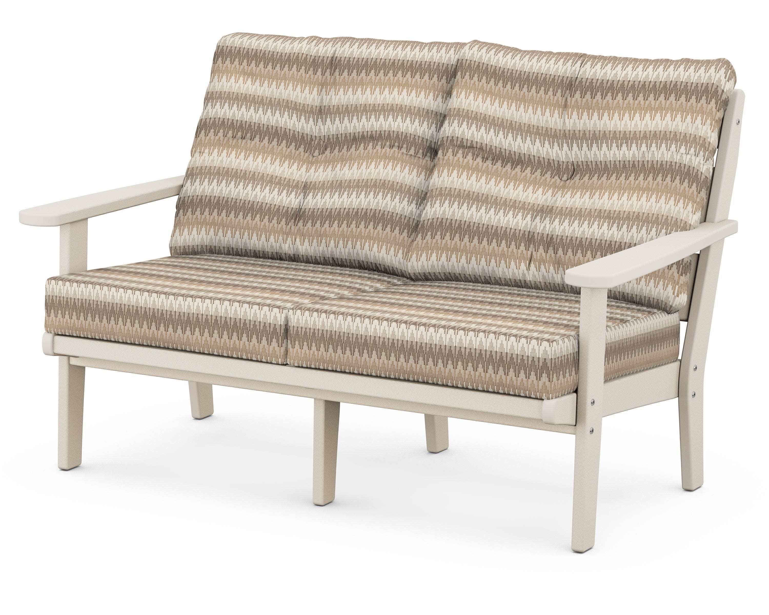 Lakeside Deep Seating Loveseat in Sand / Valley Dune