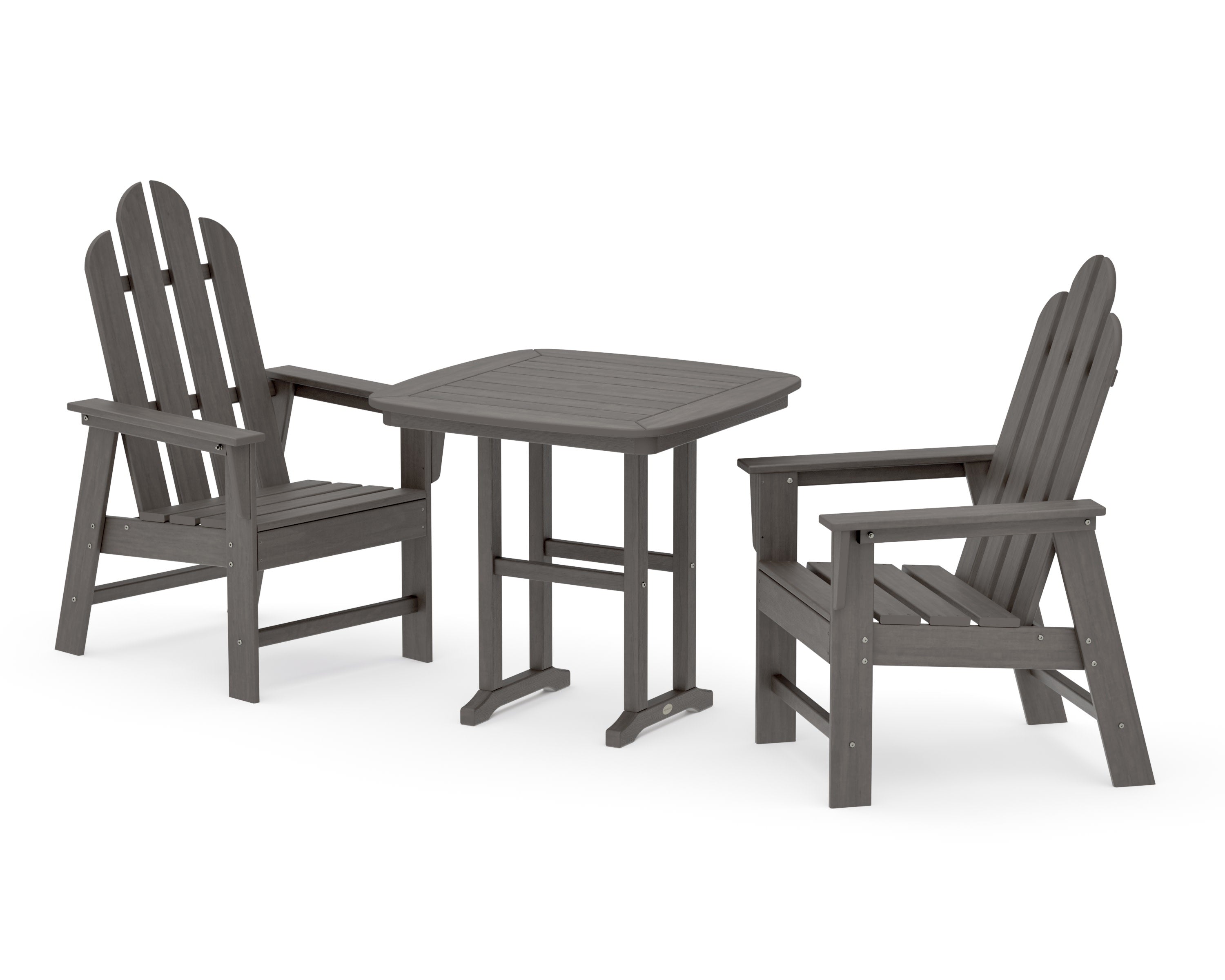 Long Island 3-Piece Dining Set in Driftwood