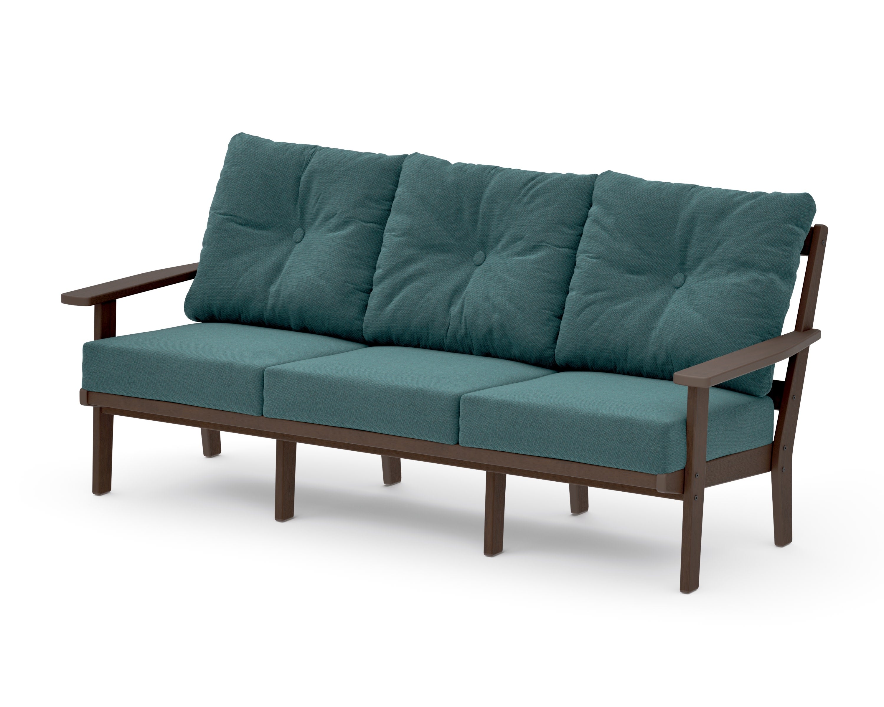 Oxford Deep Seating Sofa in Kona / Ocean Teal