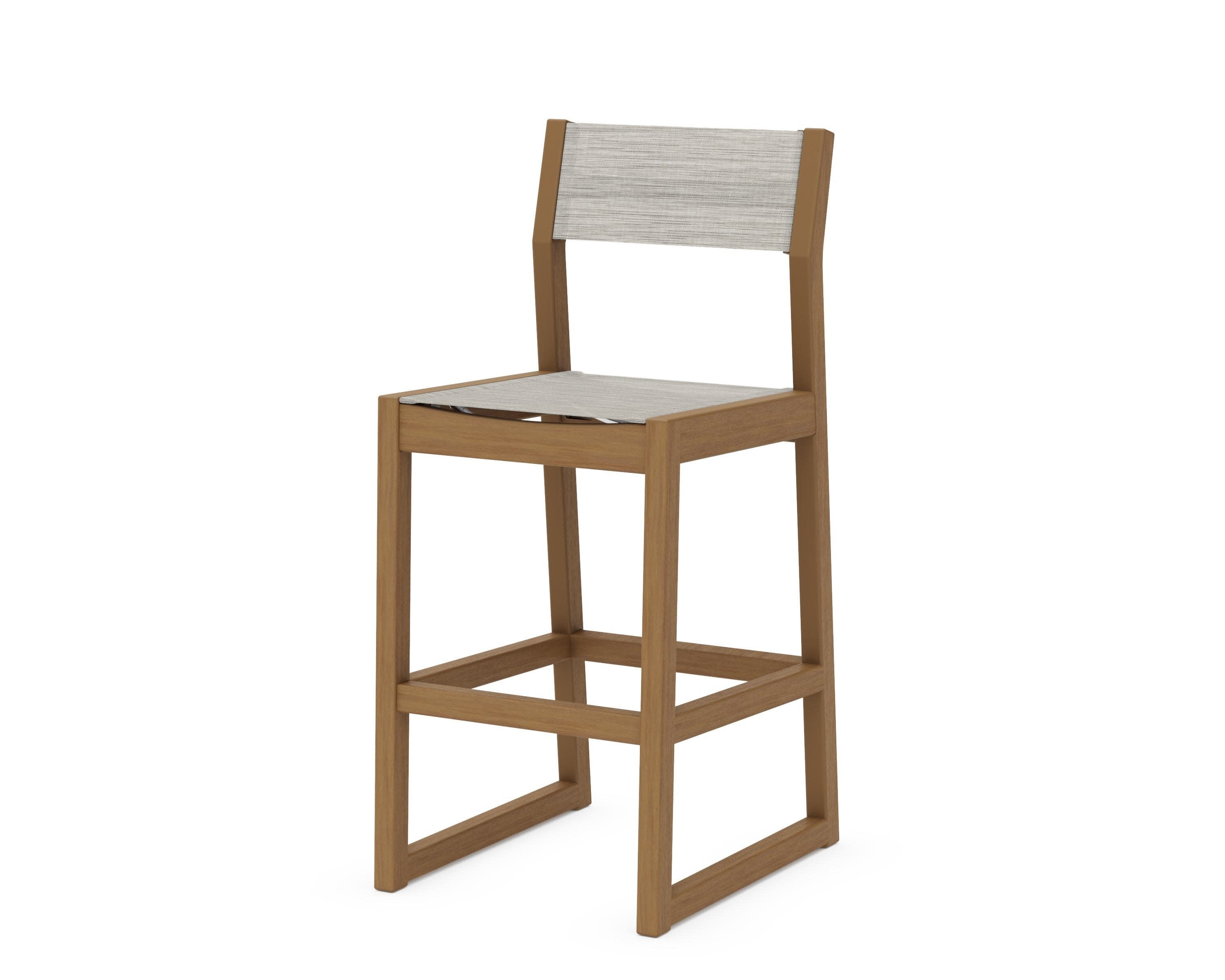 EDGE Sling Bar Side Chair in Natural / Birch Sling