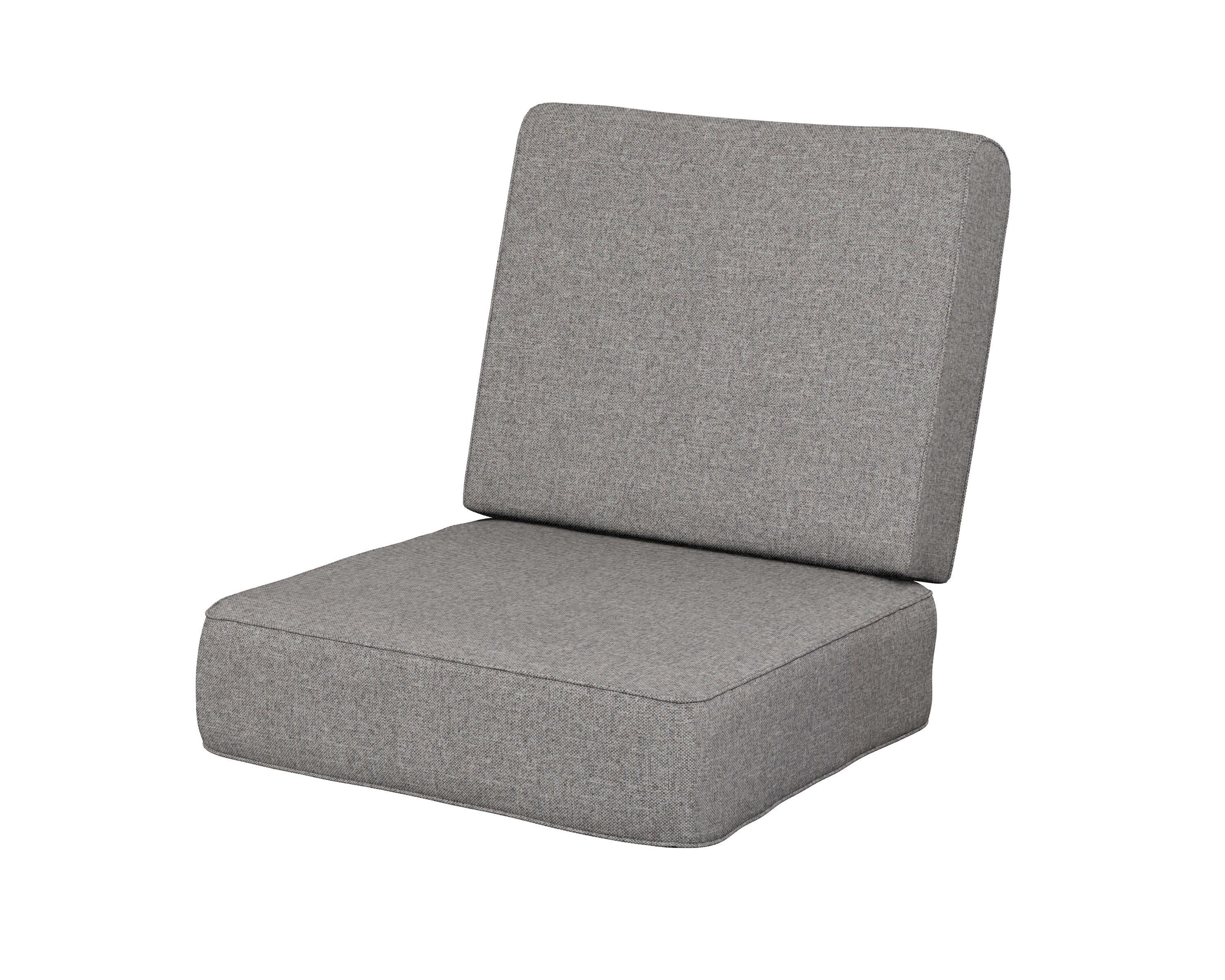 Ateeva Harbour Seat and Back Cushion in Grey Mist
