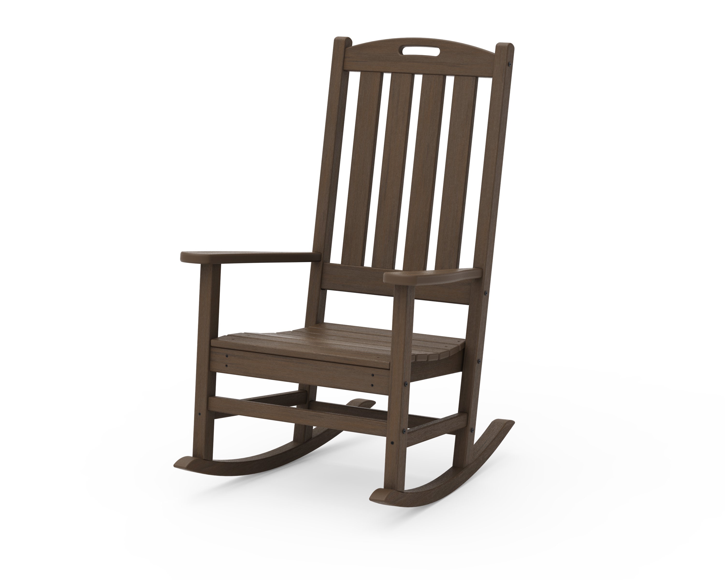 Nautical Porch Rocking Chair in Kona
