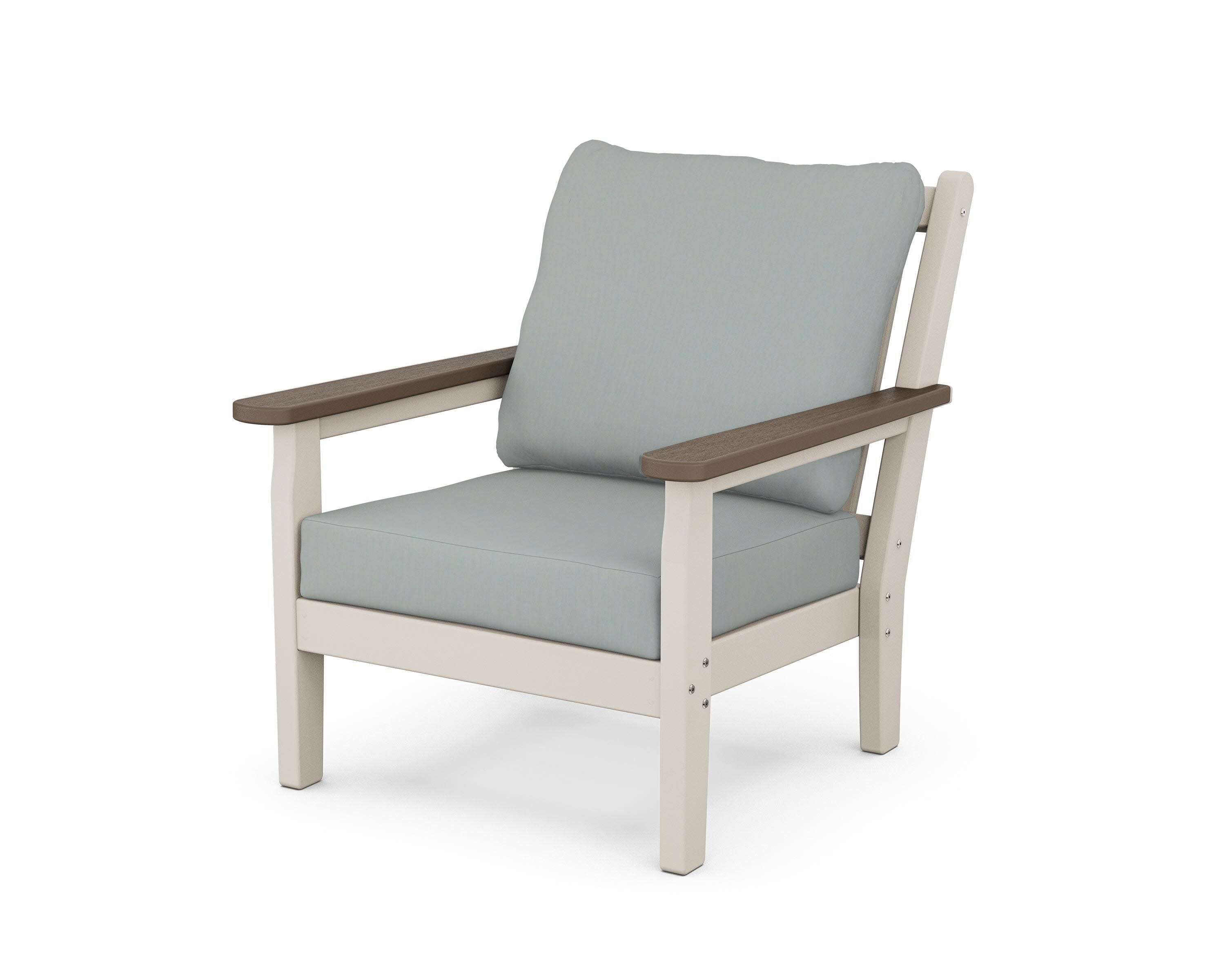 Chippendale Deep Seating Chair in Sand / Kona / Spa