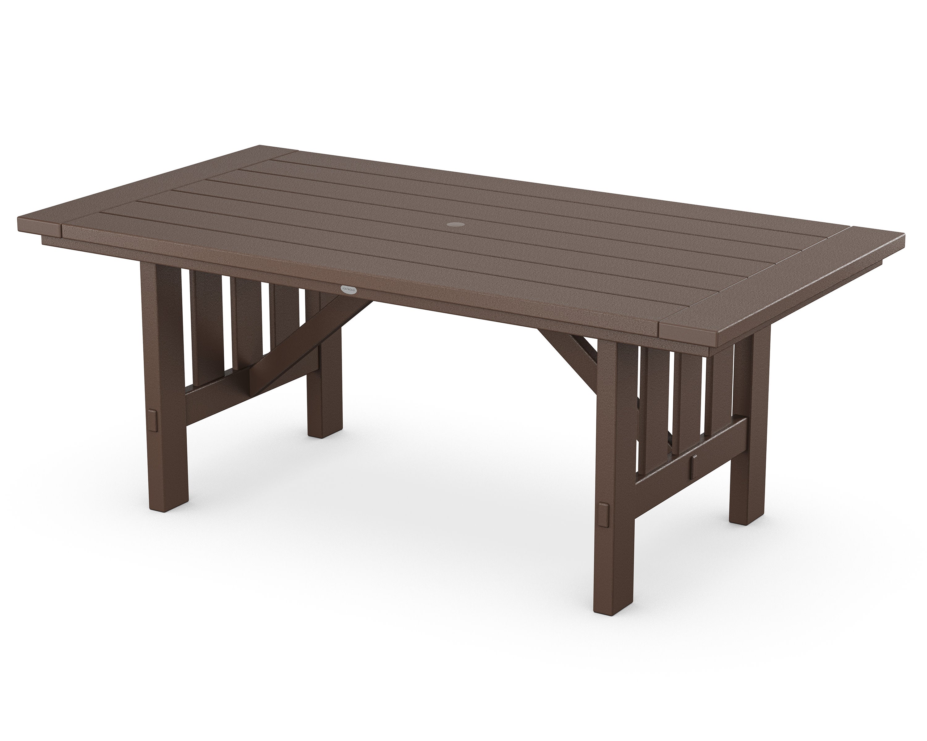 Mission 39" x 75" Dining Table in Mahogany