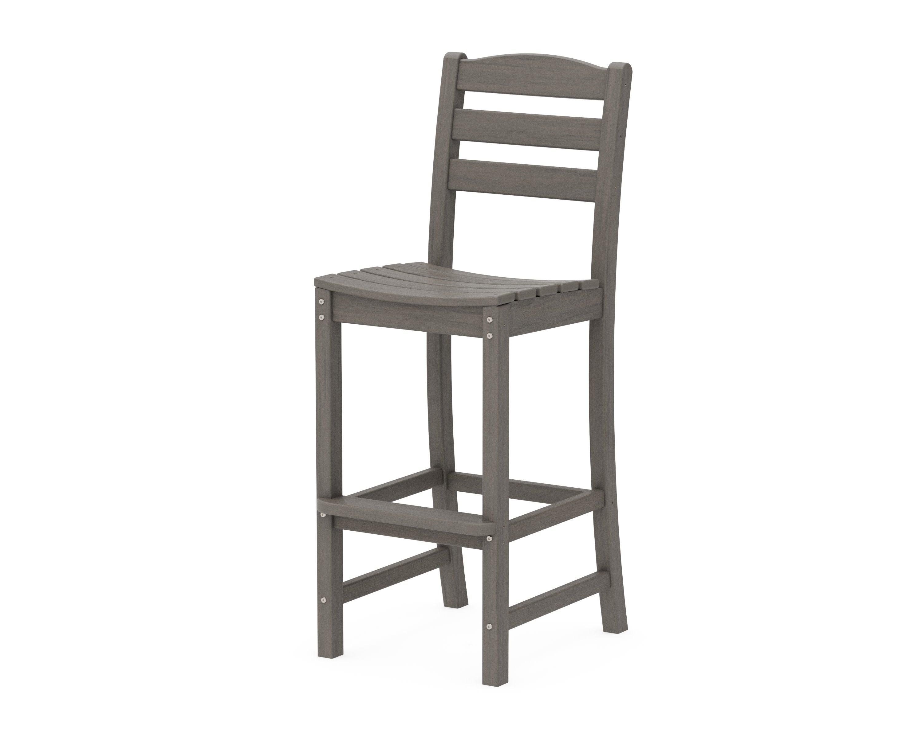 La Casa Caf Bar Side Chair in Driftwood