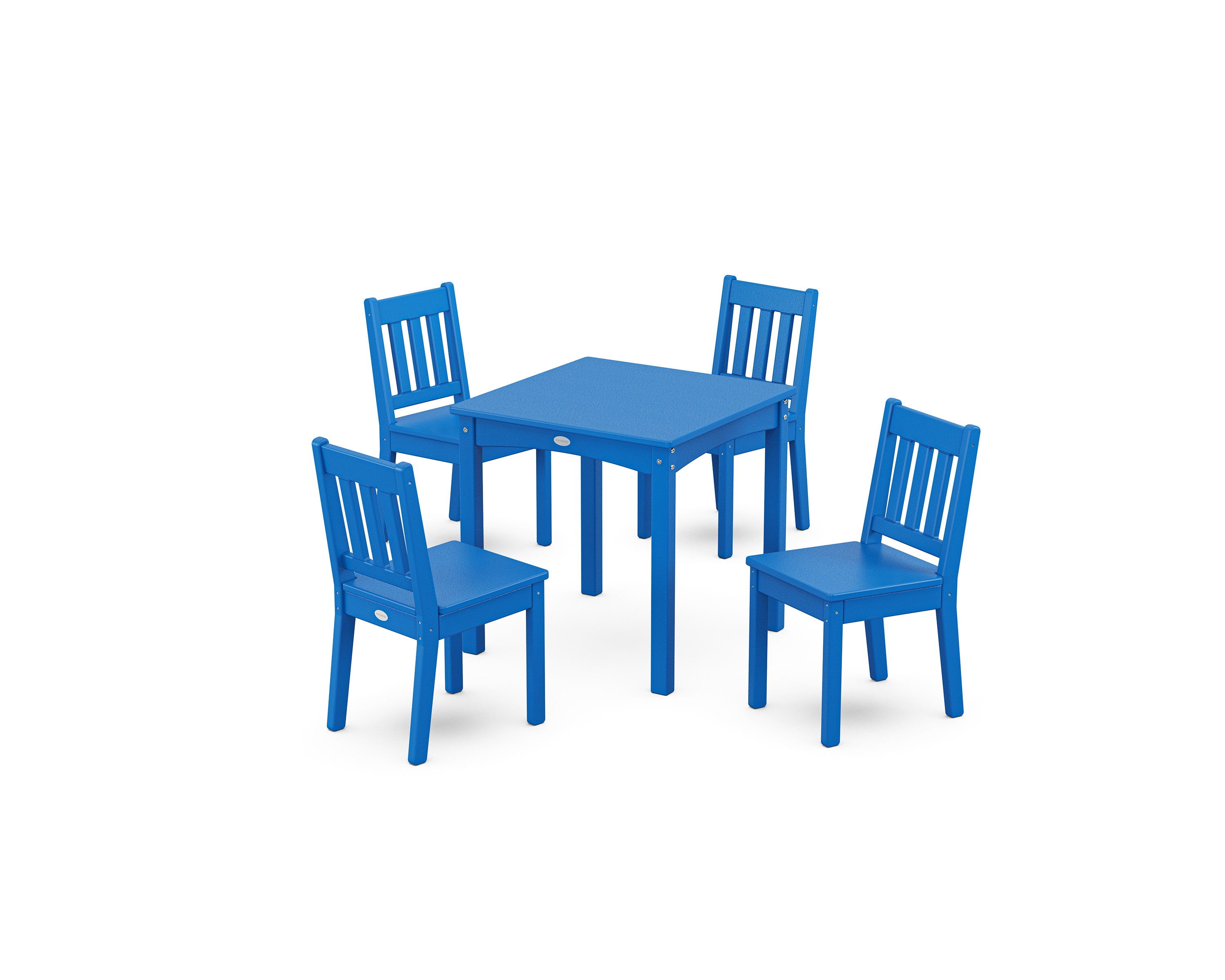 Vineyard Kids 5-Piece Dining Set in Pacific Blue