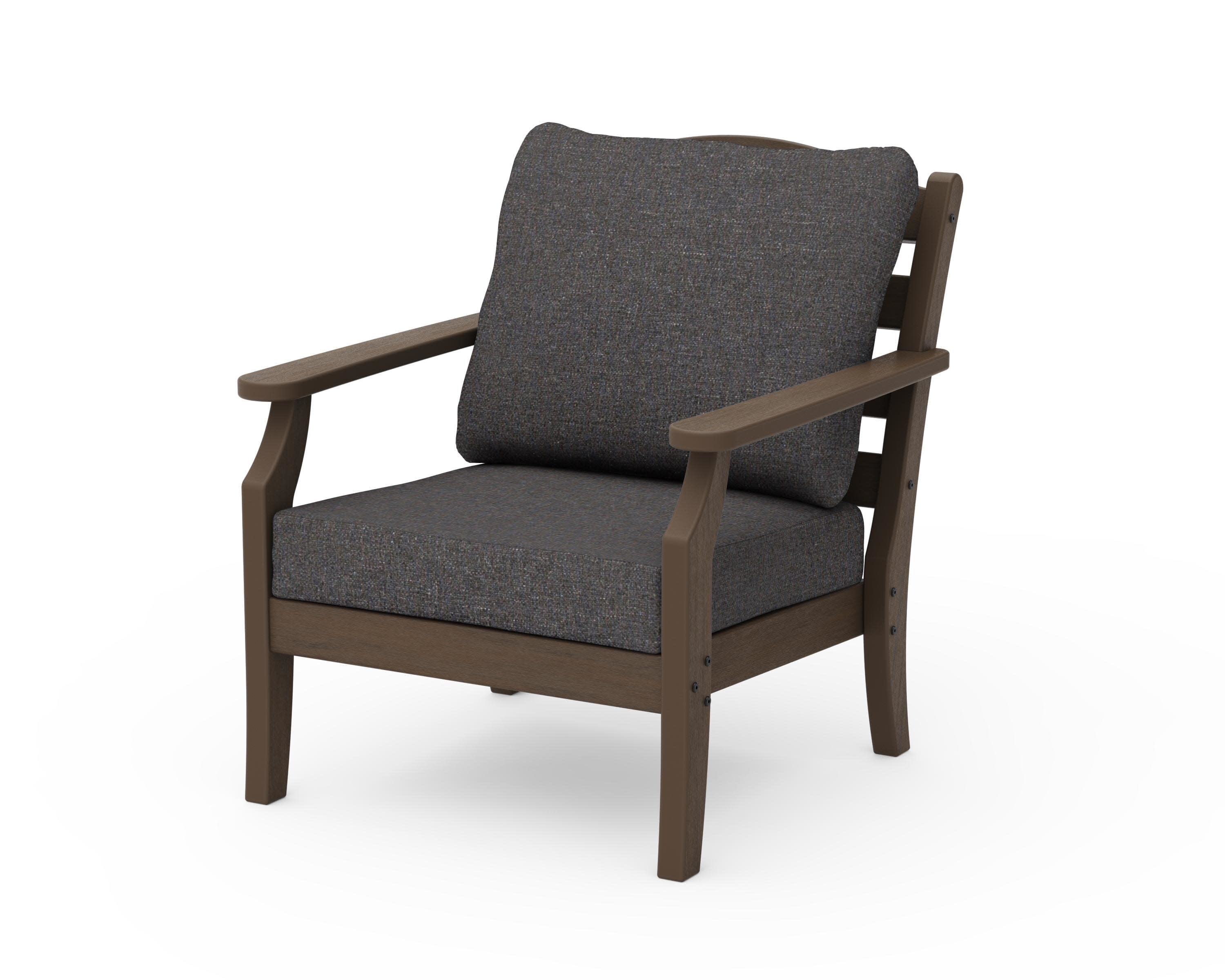 Savannah Deep Seating Chair in Kona / Ash Charcoal
