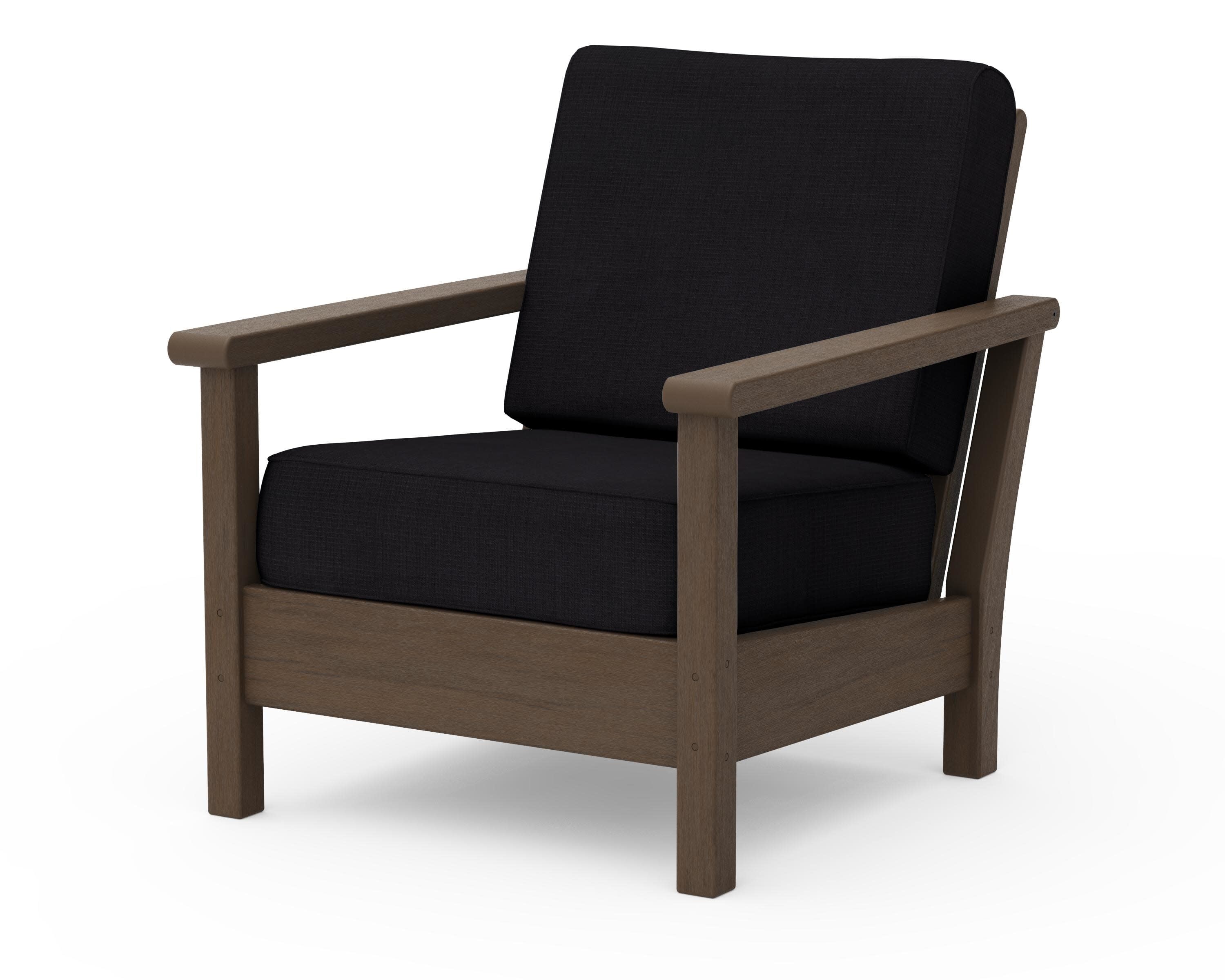 Harbour Deep Seating Chair in Kona / Midnight Linen