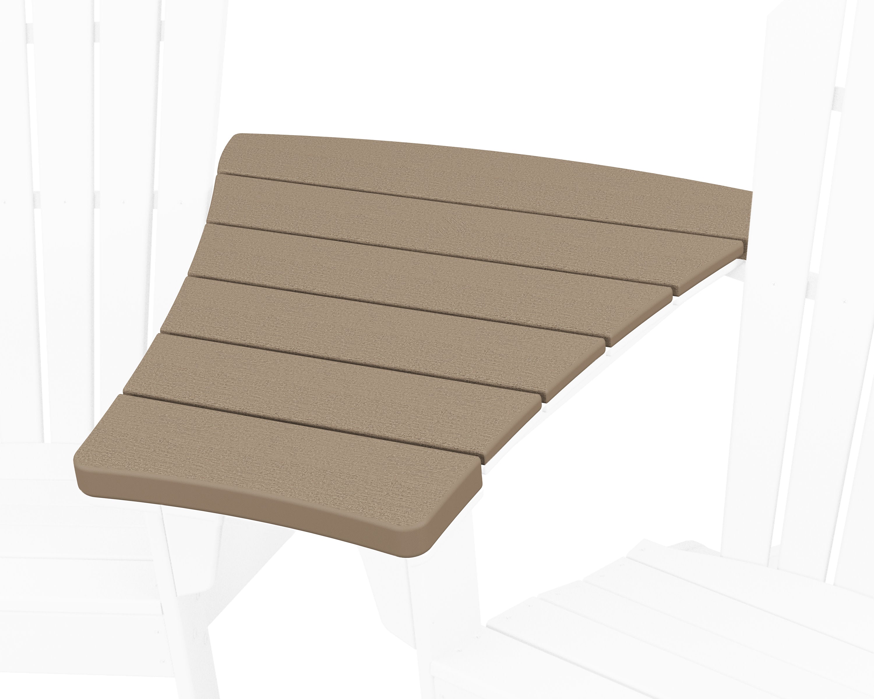 Angled Adirondack Connecting Table in Vintage Sahara