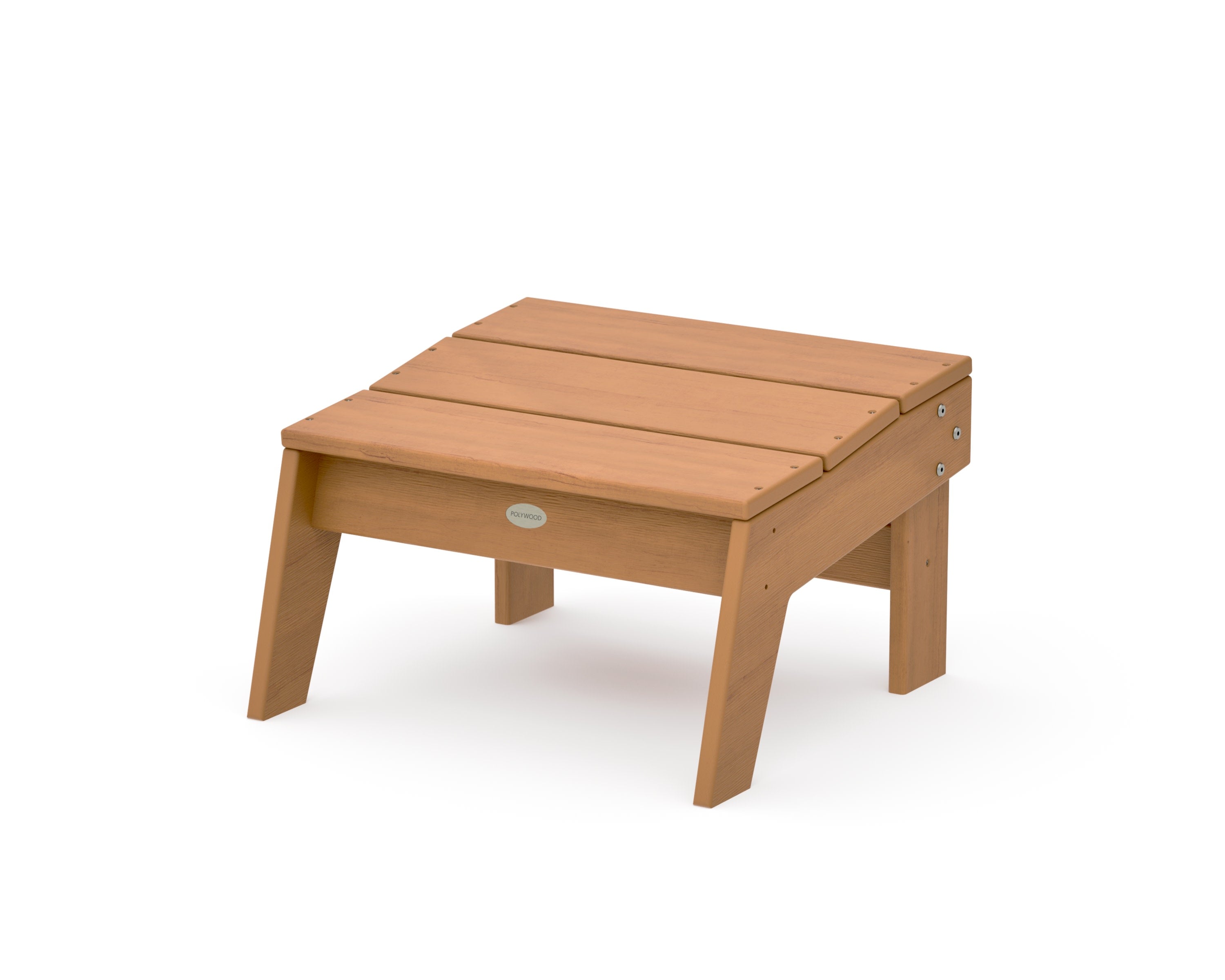 Modern Studio Ottoman in Natural