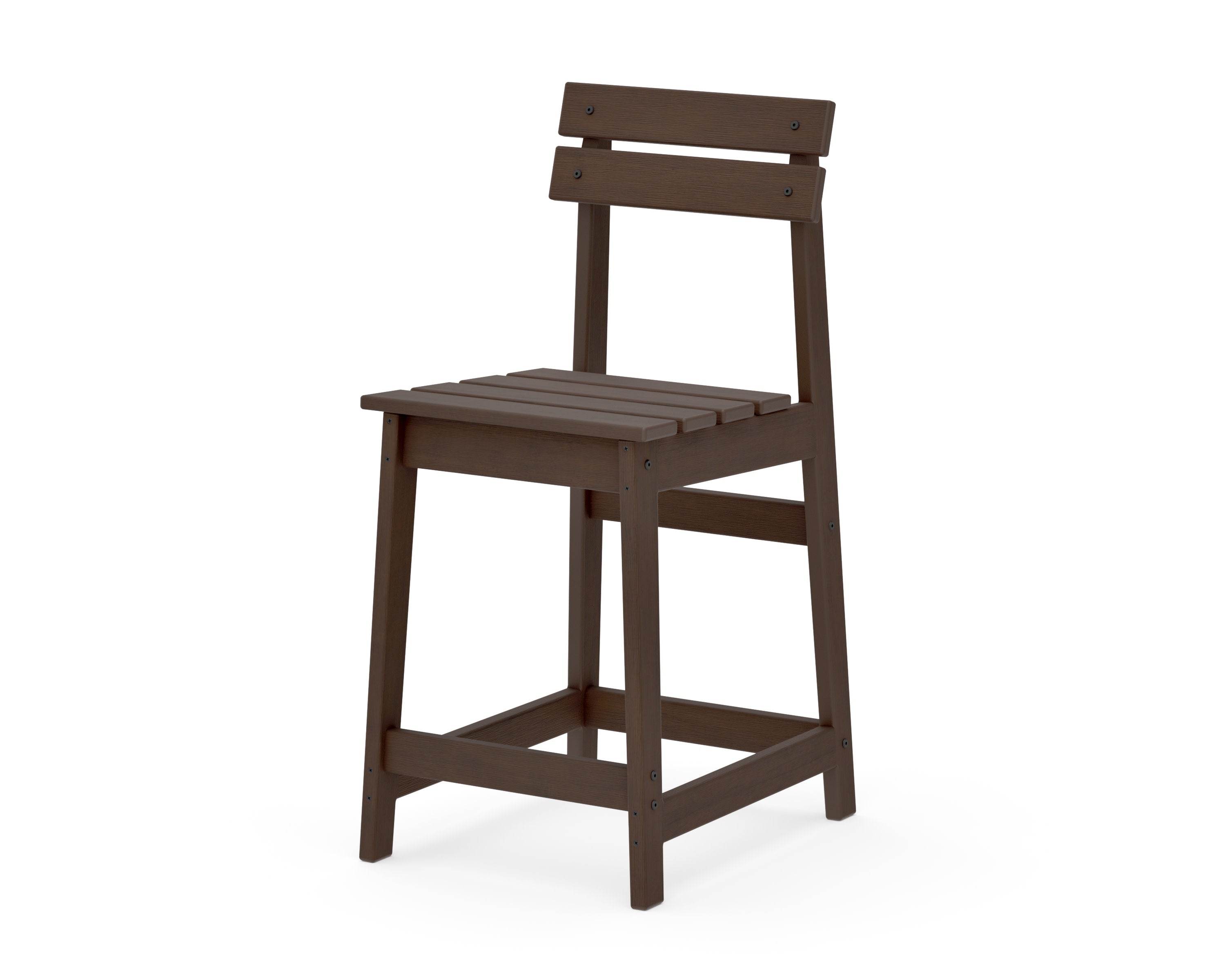Modern Studio Plaza Counter Chair in Kona