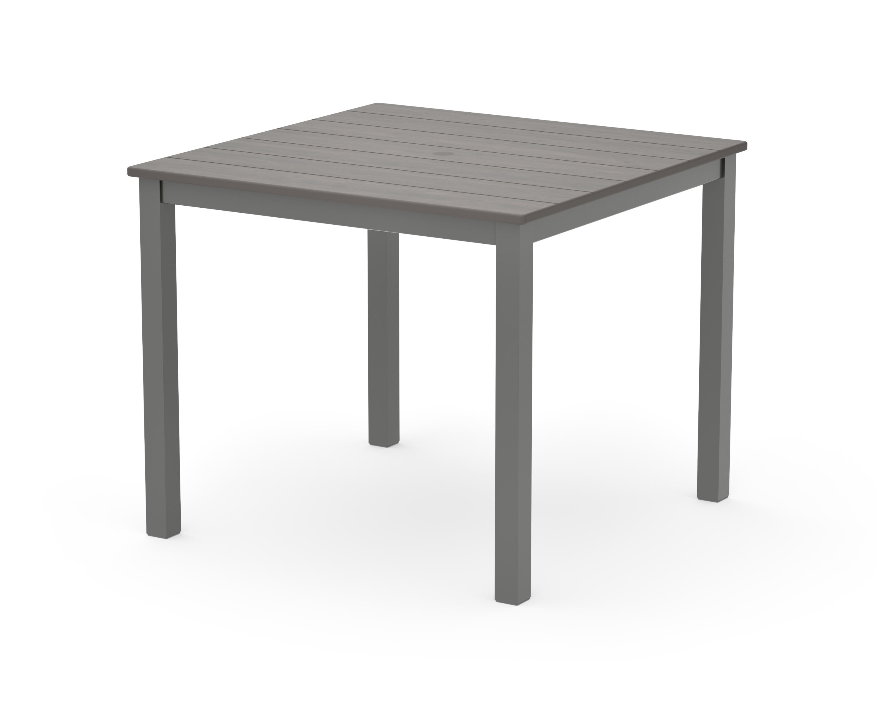 Main Street 36" x 36" Dining Table in Charcoal / Driftwood