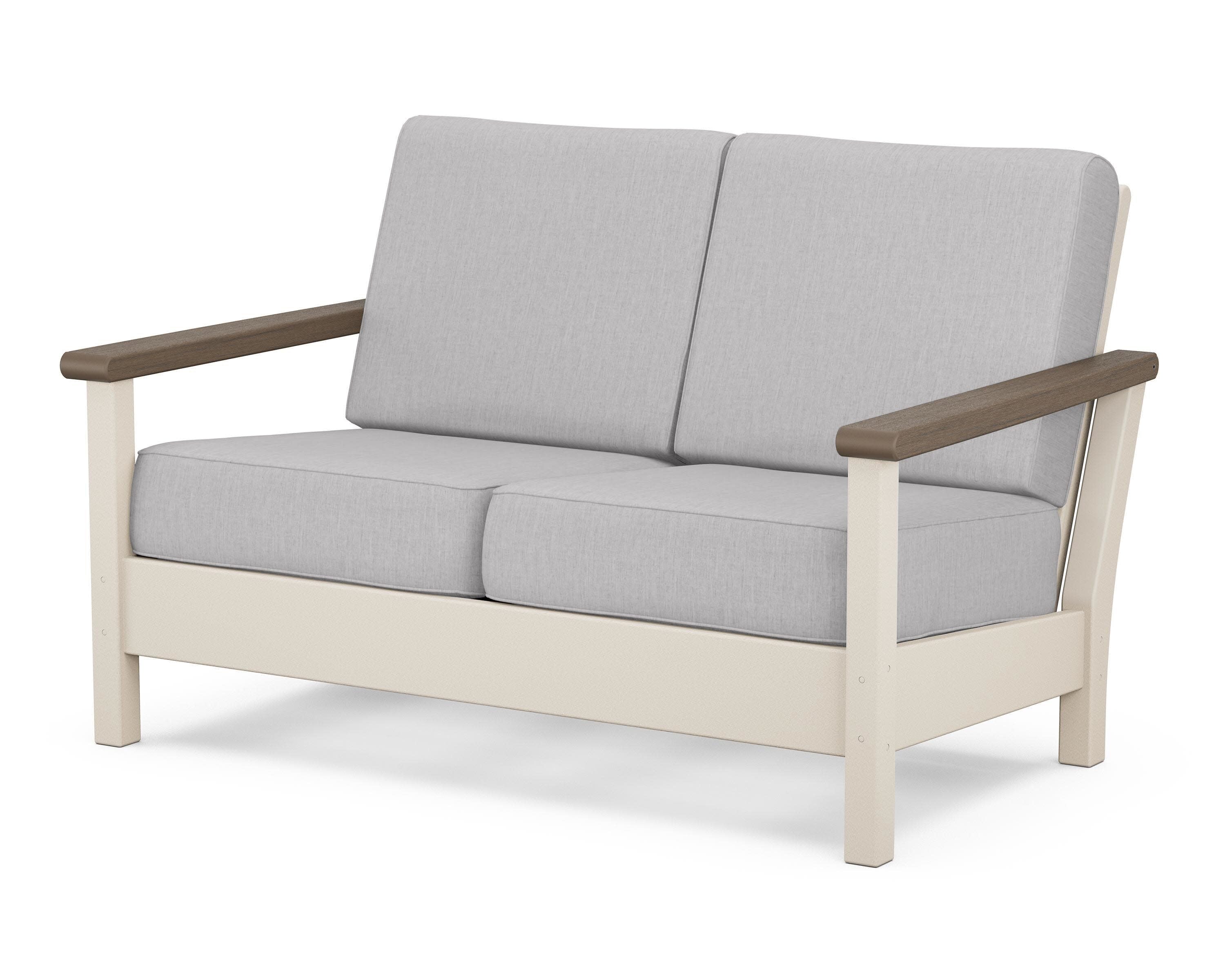 Harbour Deep Seating Loveseat in Sand / Kona / Granite