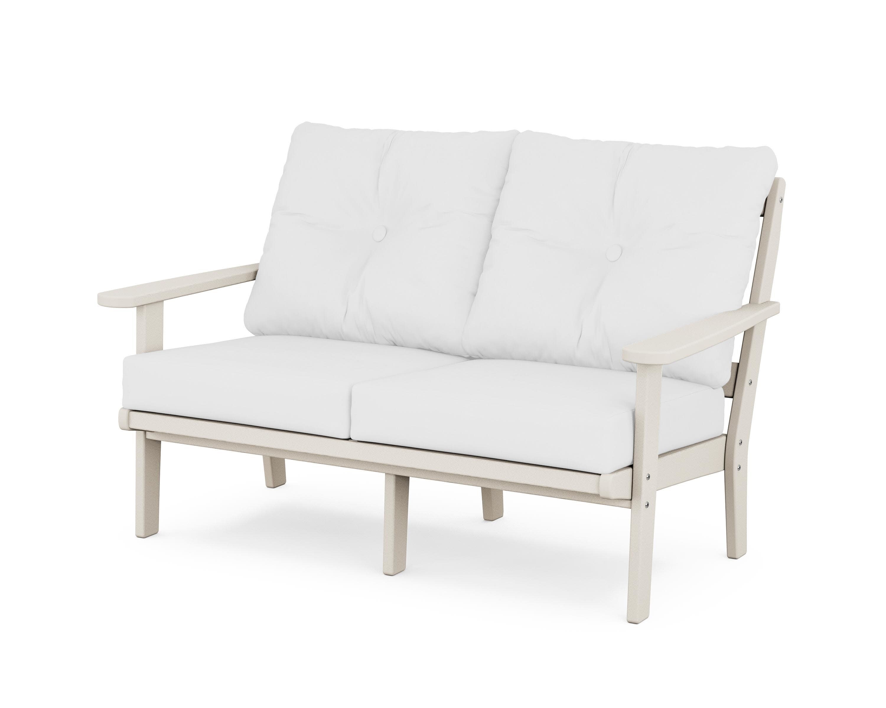 Mission Deep SeatingLoveseat in Sand / Natural