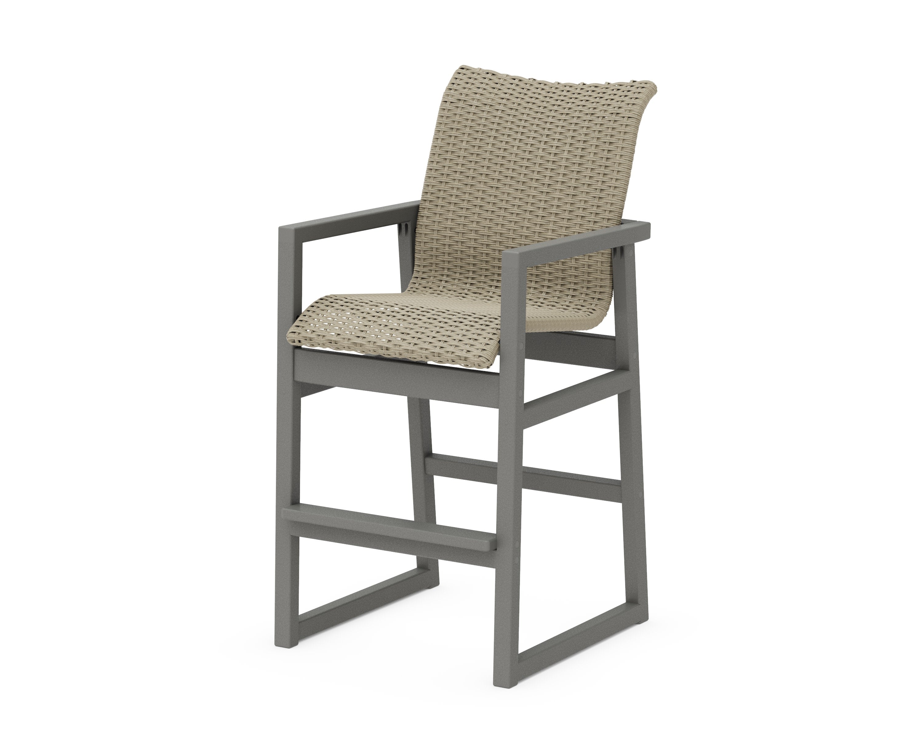 EDGE Woven Bar Arm Chair