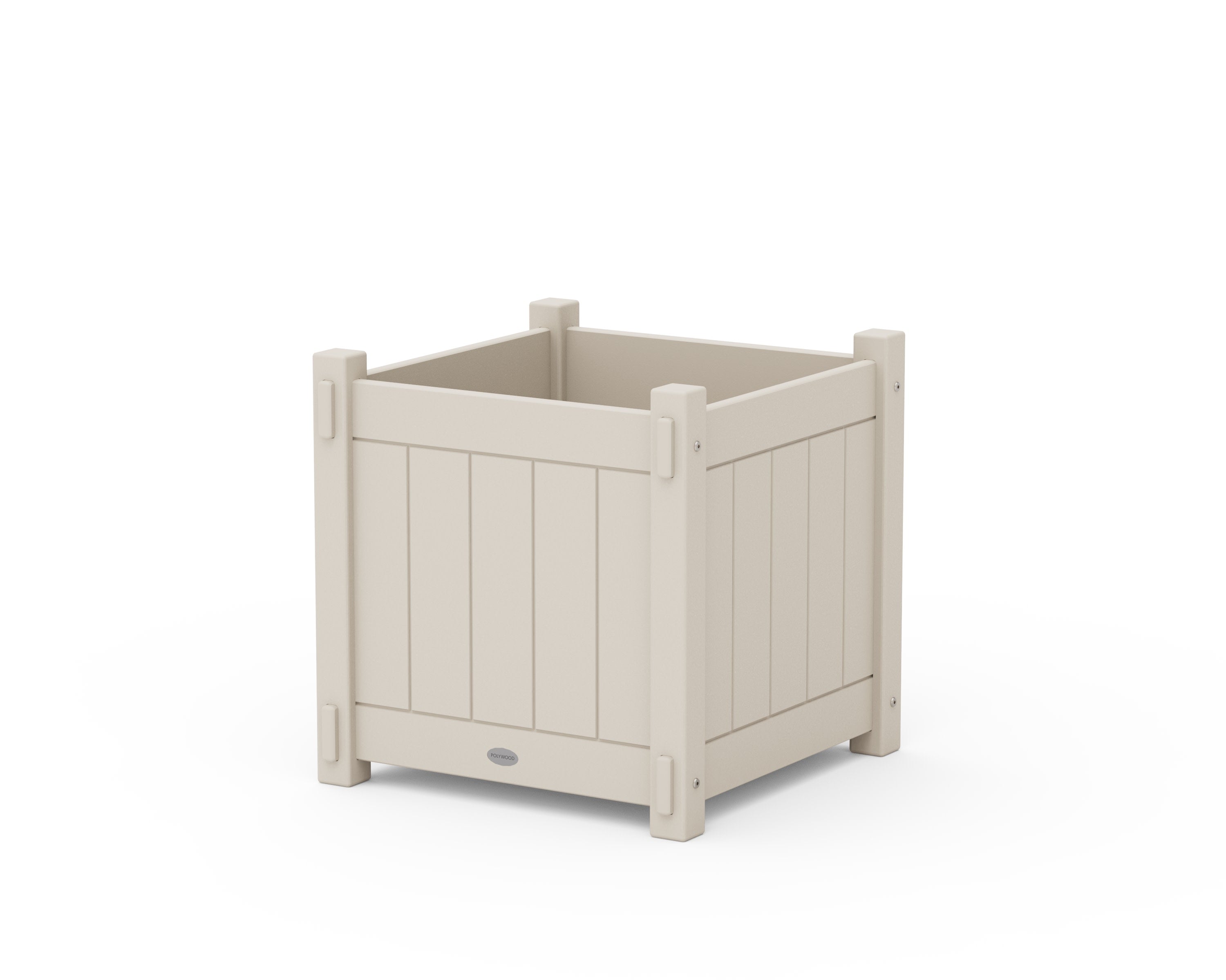 Vineyard Large Square Planter Box in Sand