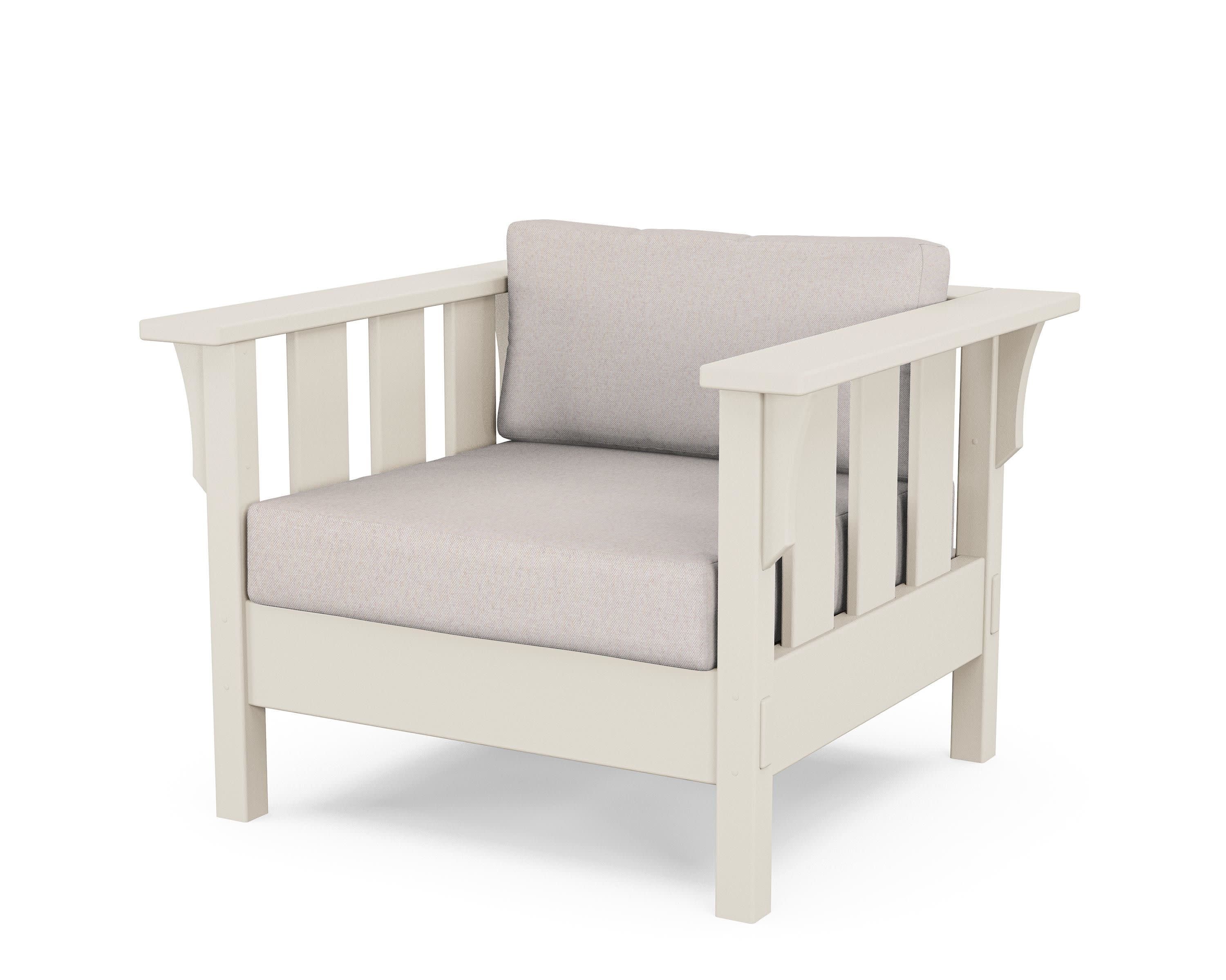 Acadia Deep Seating Chair in Sand / Dune Burlap