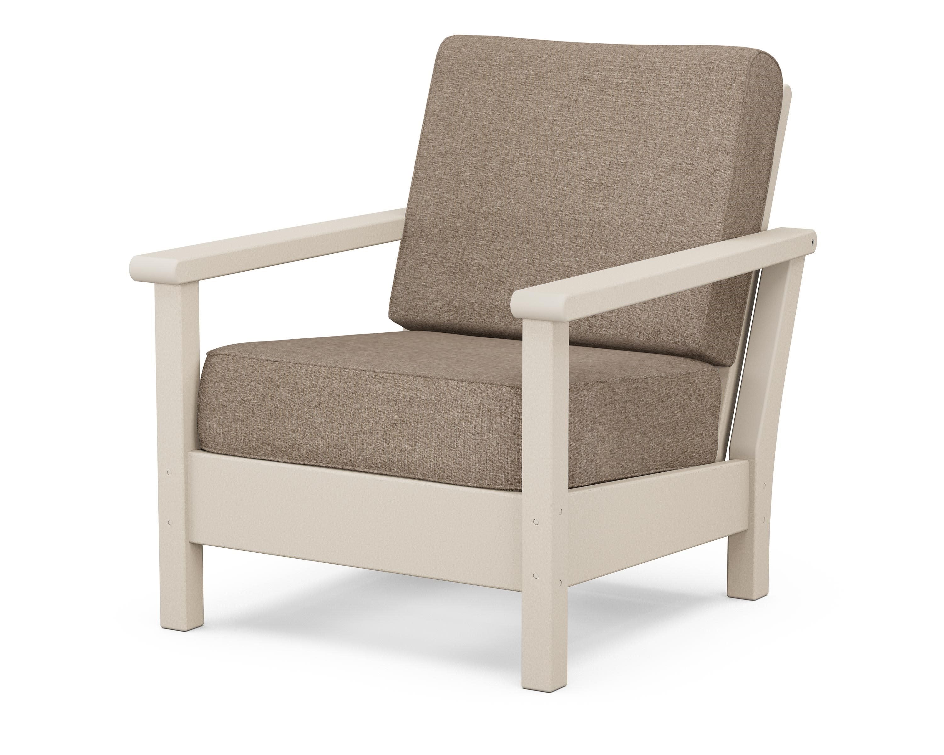 Harbour Deep Seating Chair in Sand / Spiced Burlap