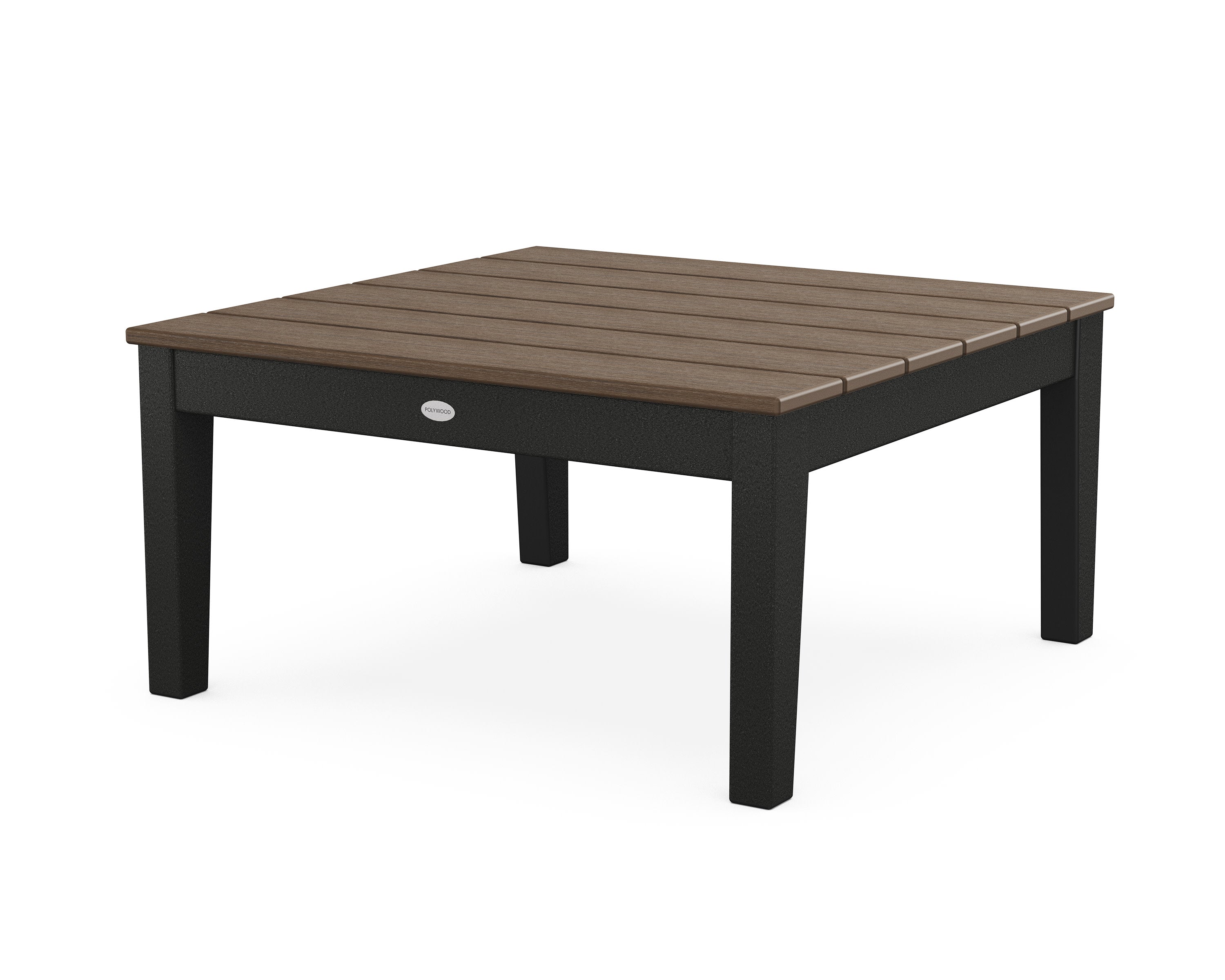 Newport 36" Conversation Table in Black / Kona