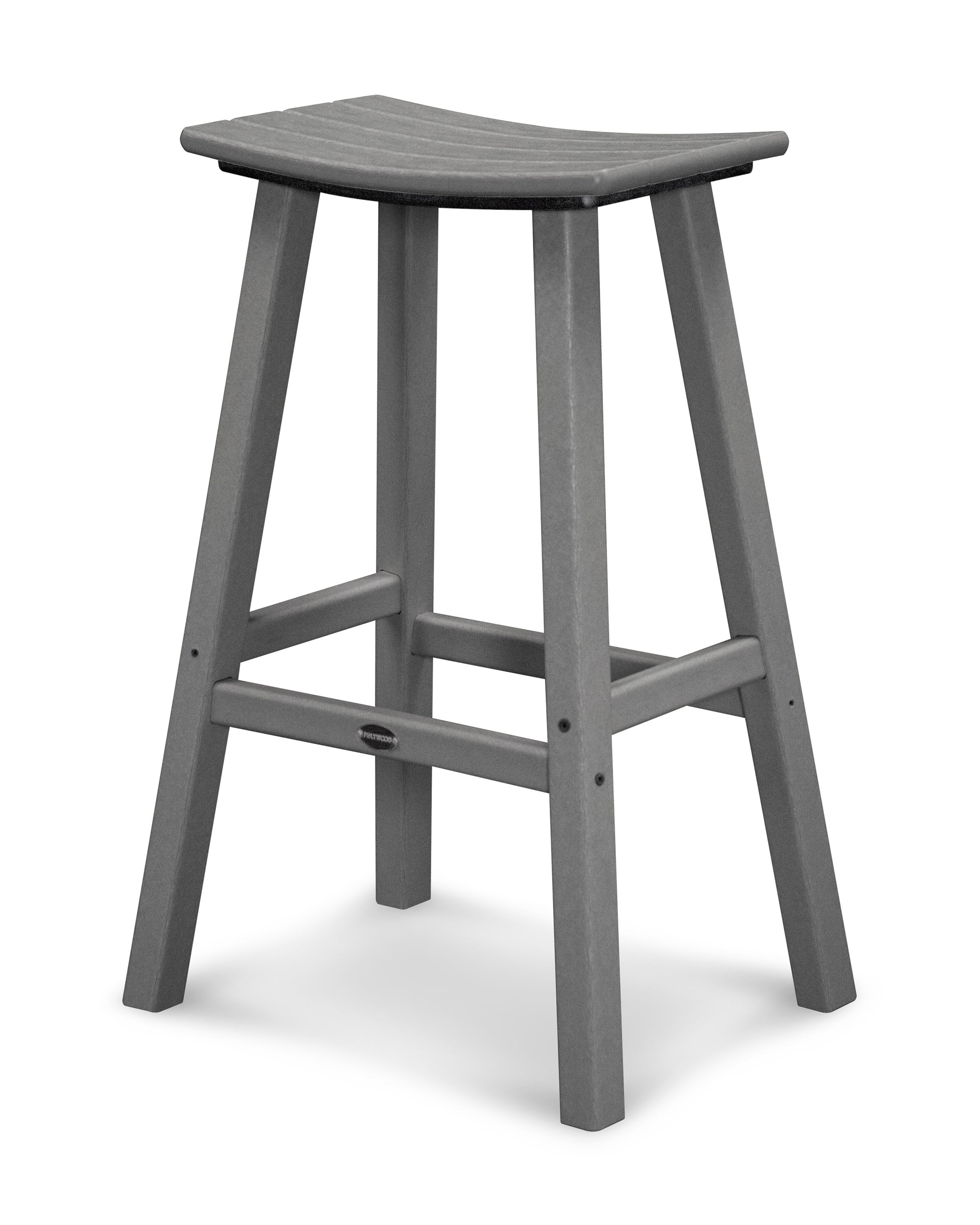 Traditional 30" Saddle Bar Stool