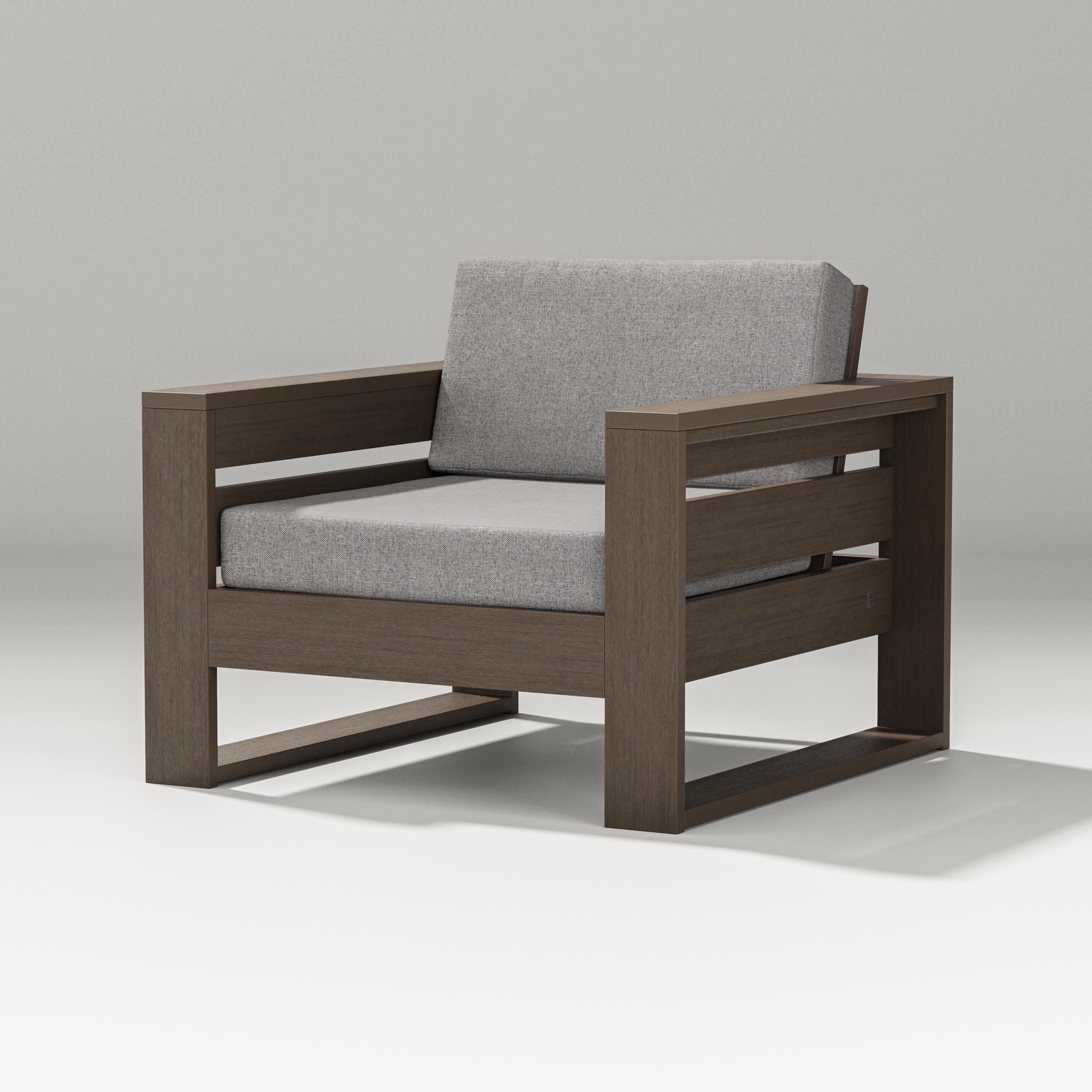 Latitude Lounge Chair in Kona / Grey Mist