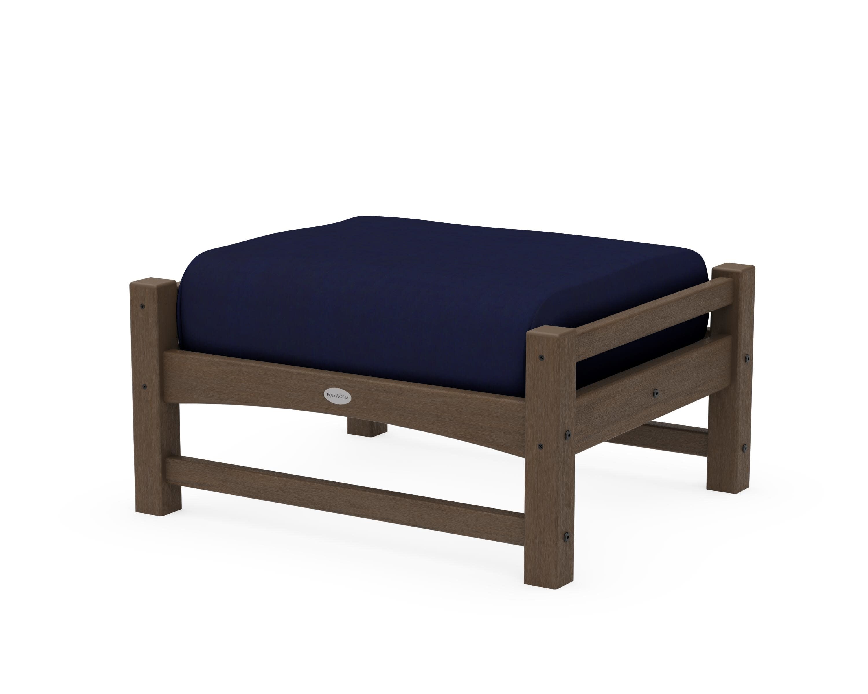 Club Ottoman in Kona / Navy
