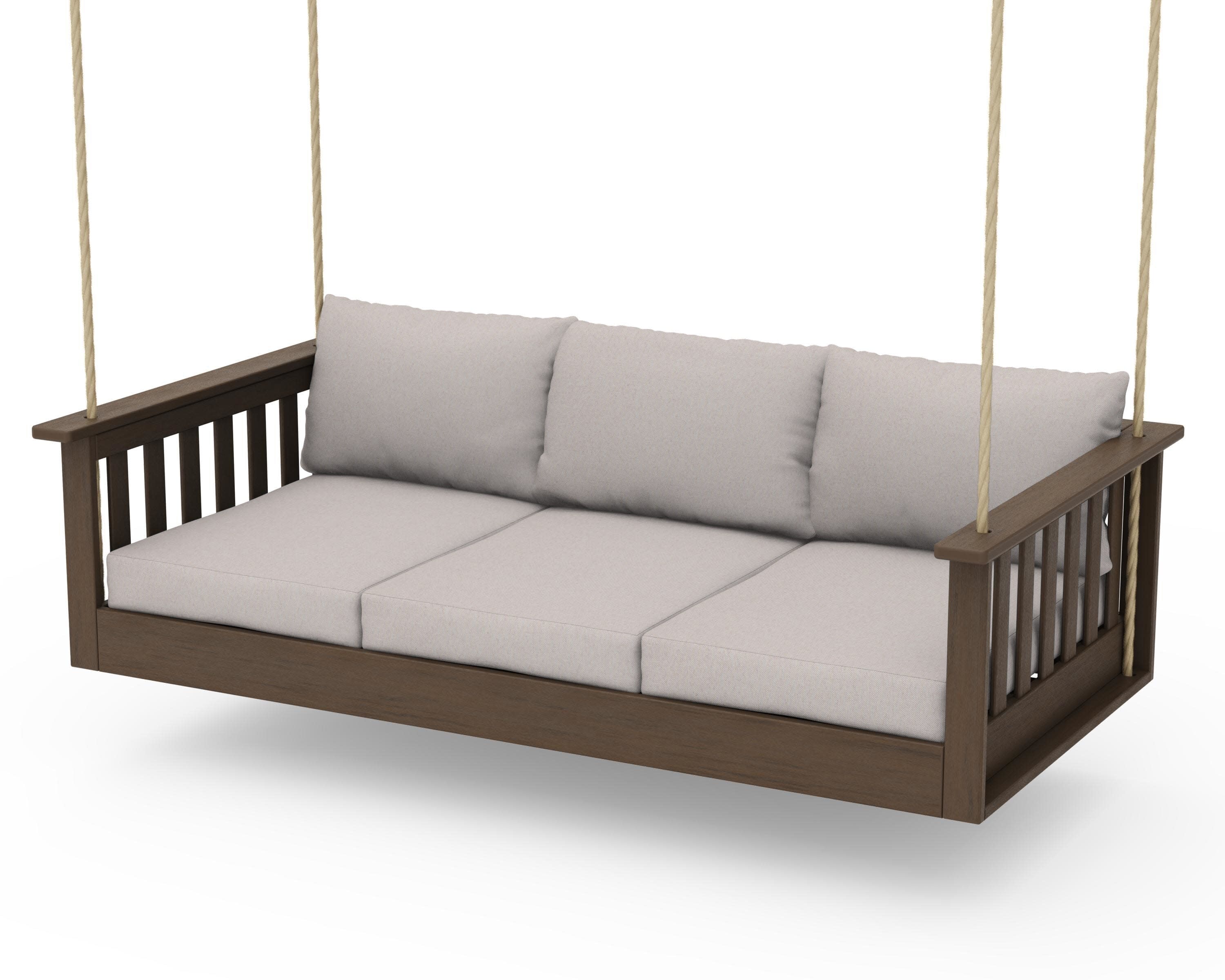 Vineyard Daybed Swing in Kona / Dune Burlap