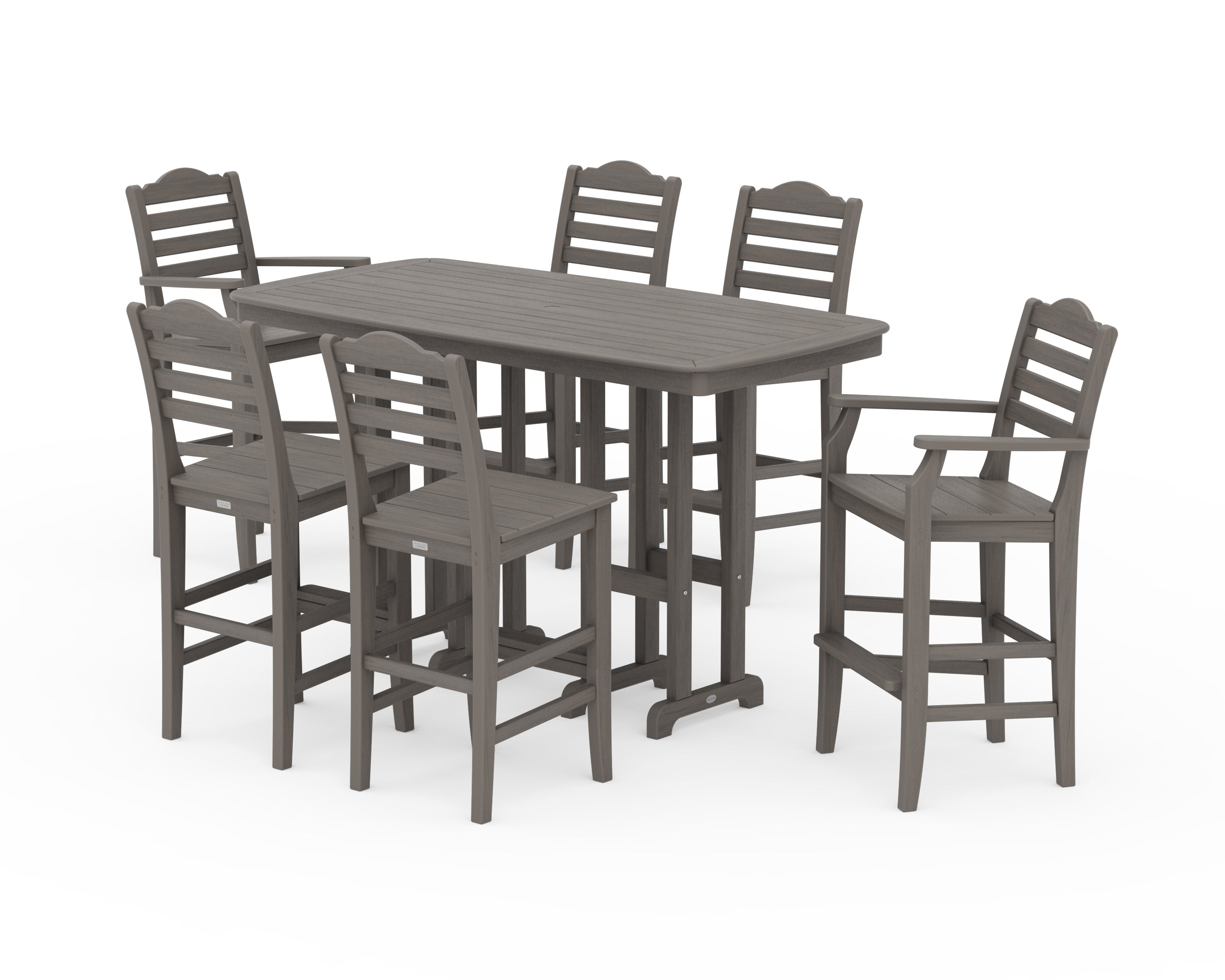 Savannah 7-Piece Bar Set in Driftwood